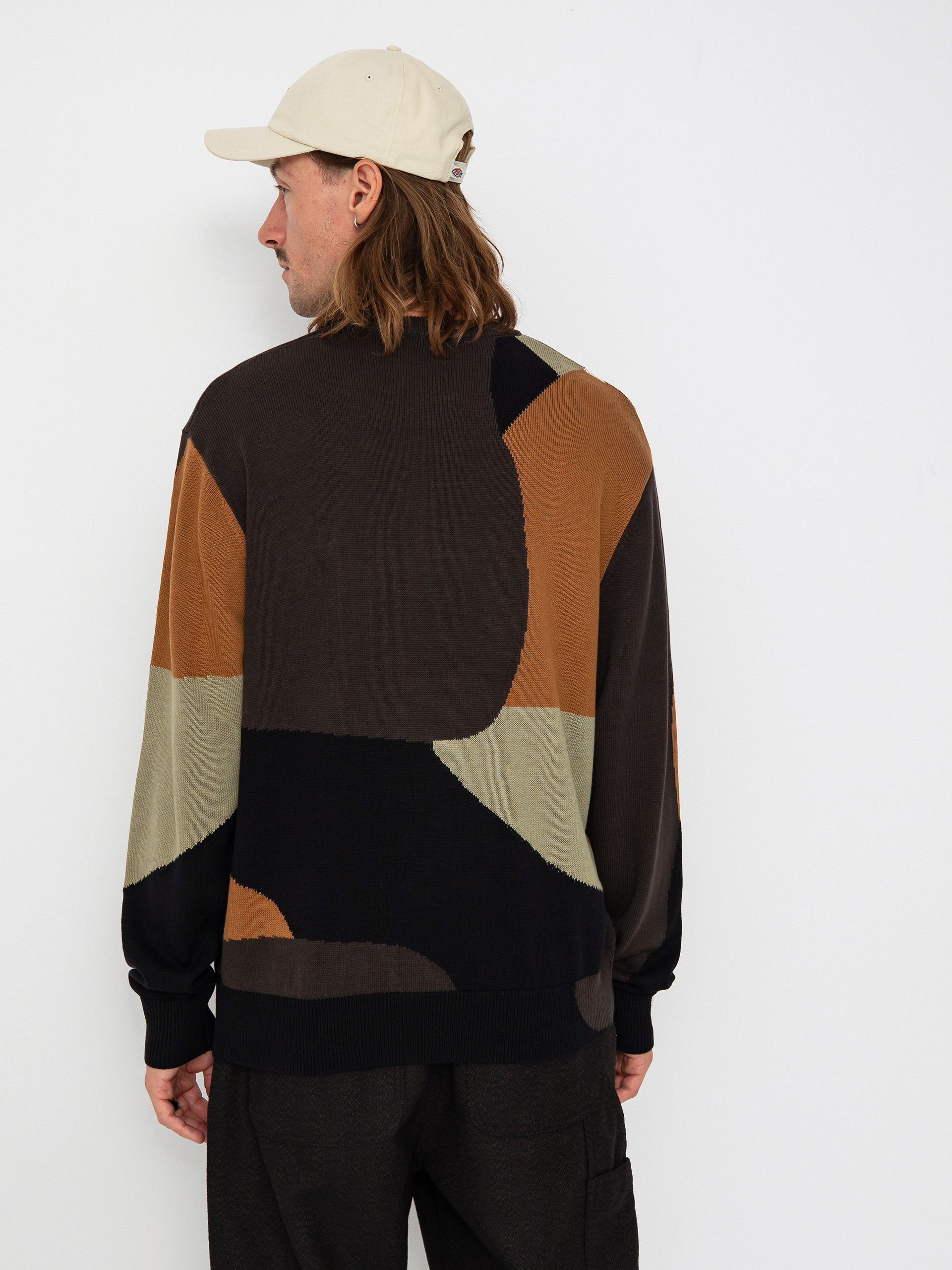 Dickies Camo Sweater (imperial green)