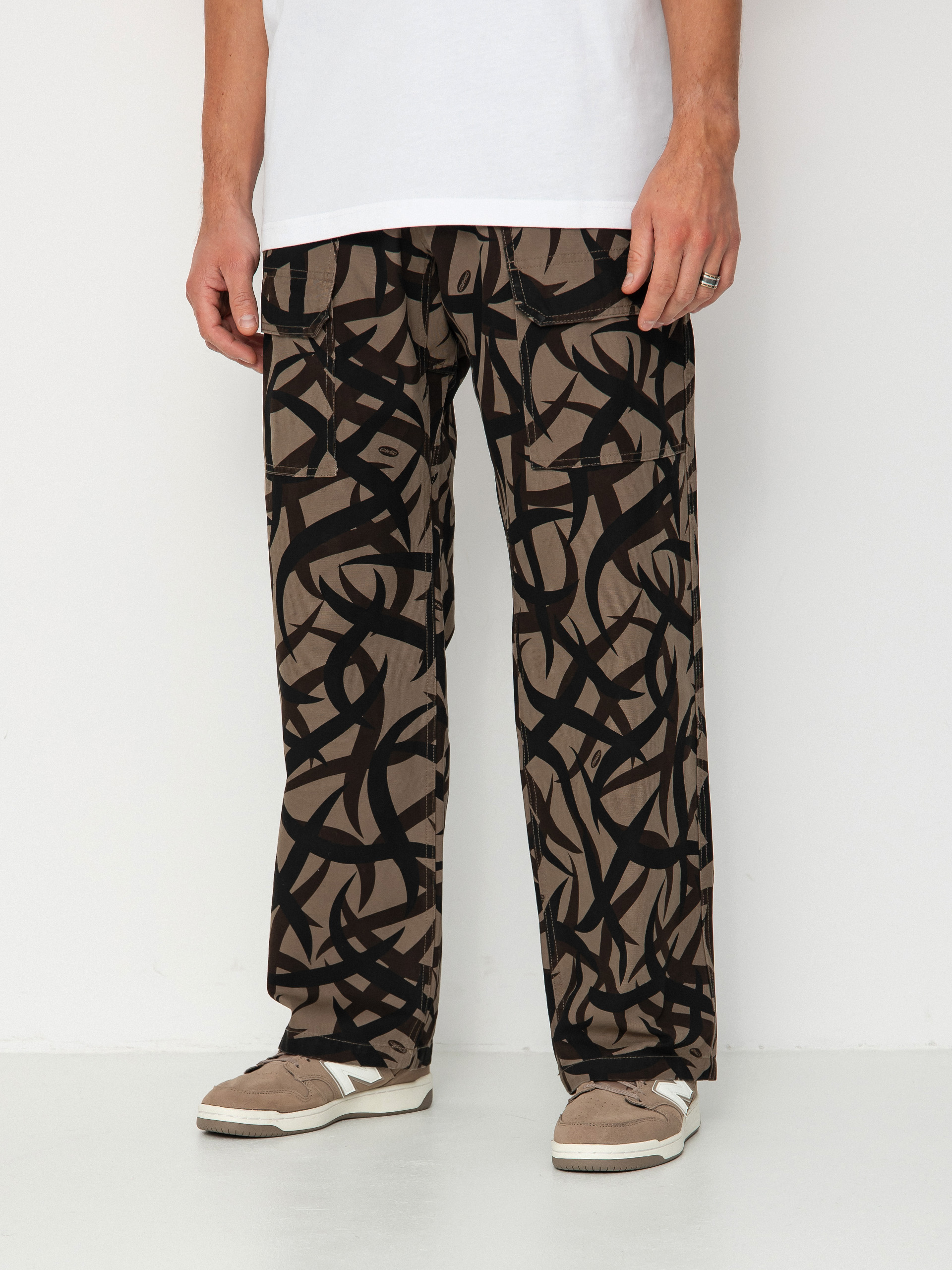 Gramicci Pants Canvas Eqt - brown (tribal terra)