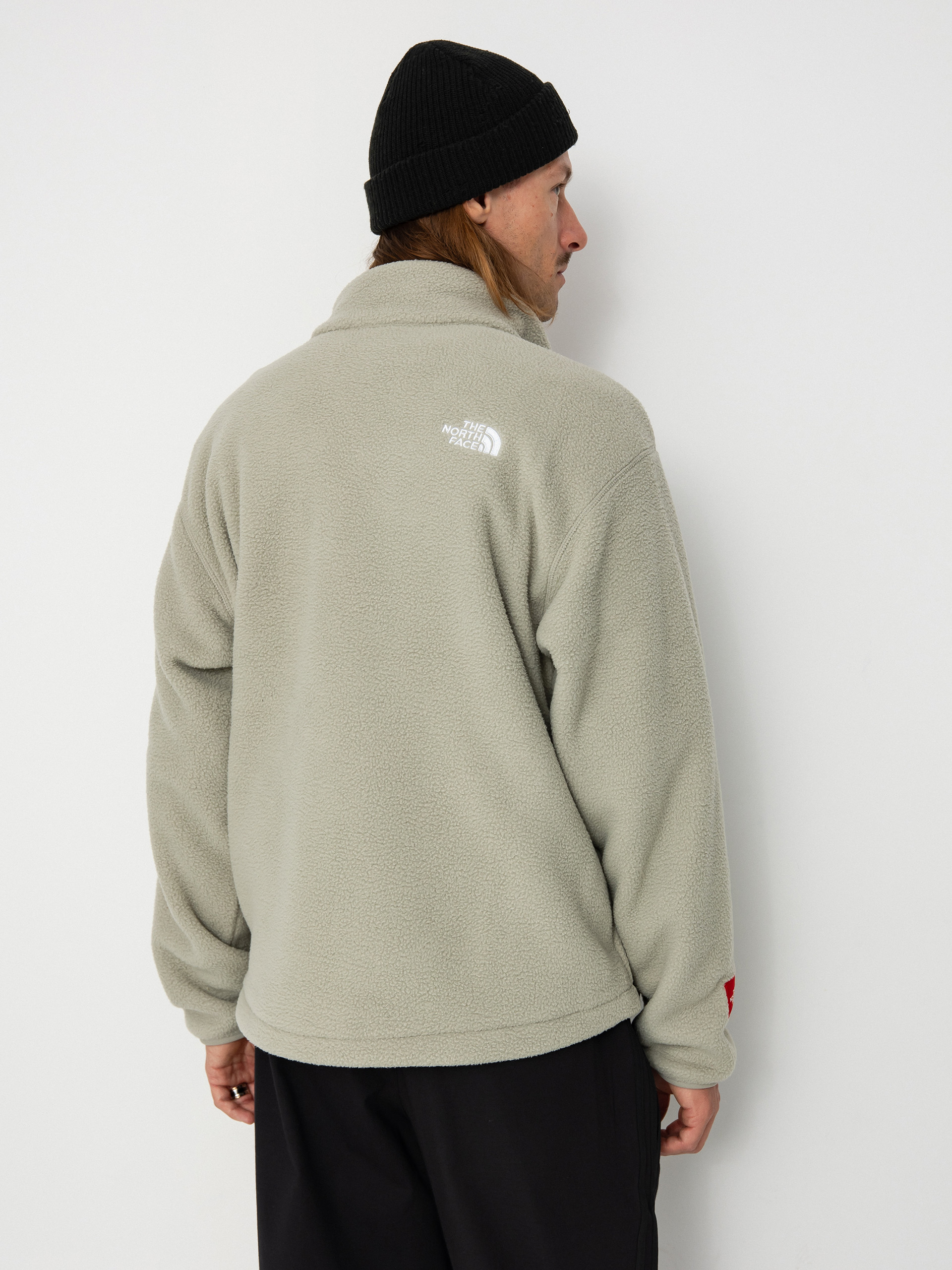 Mens The North Face Fleece  Tnf Fleeski FZ (clay grey)