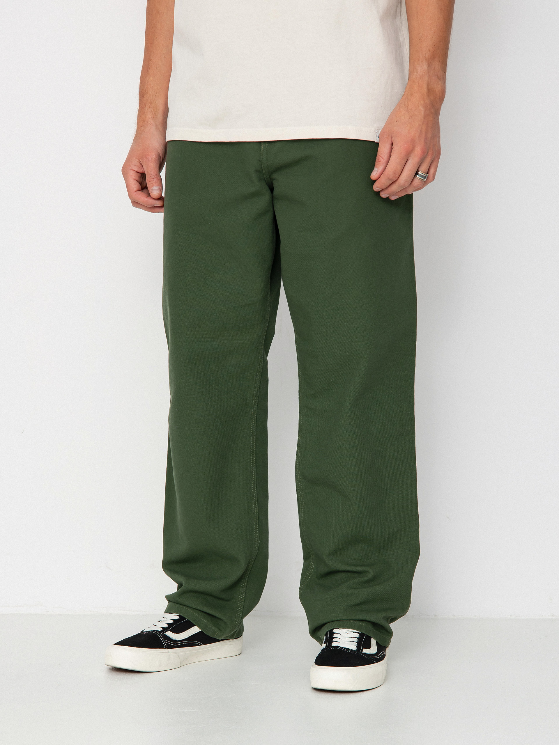 Carhartt WIP Hose Single Knee (tarragon)