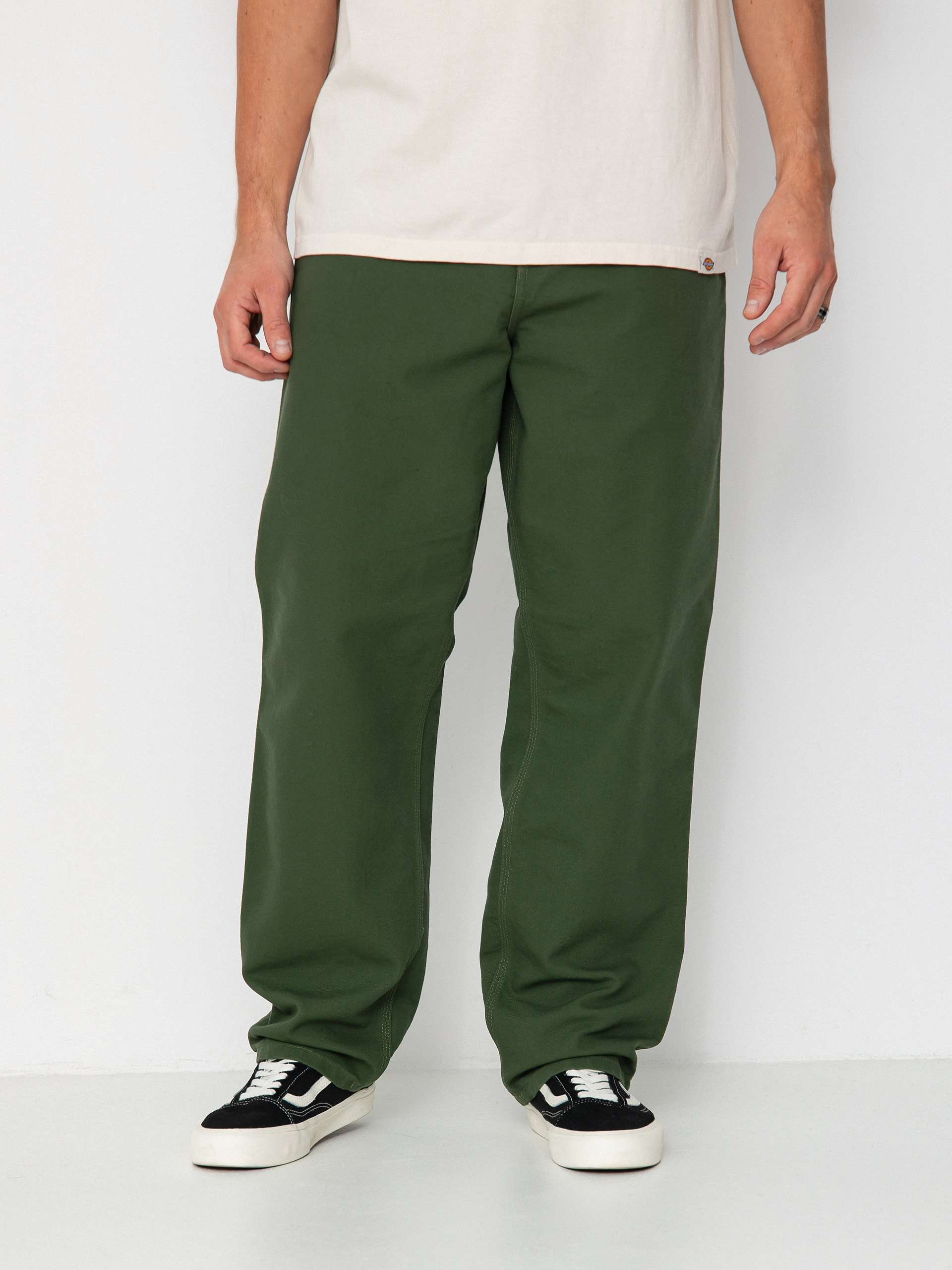 Carhartt WIP Pants Single Knee - green (tarragon)