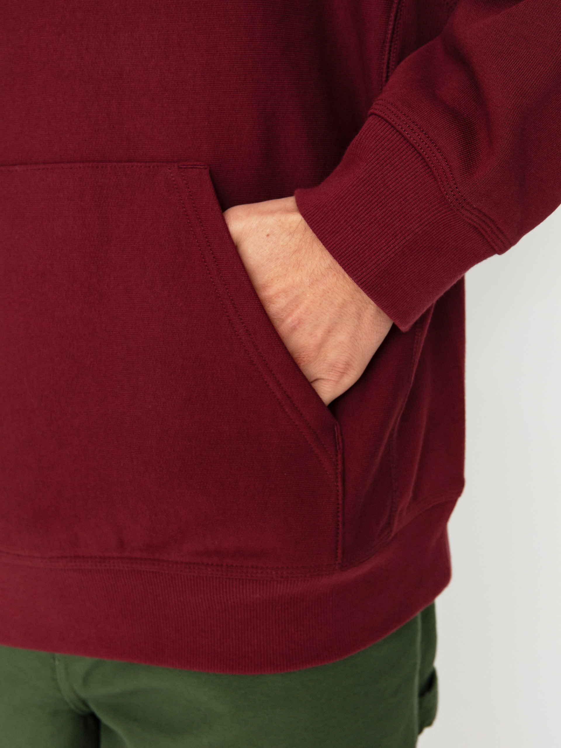 Carhartt WIP American Script HD Hoodie (malbec)