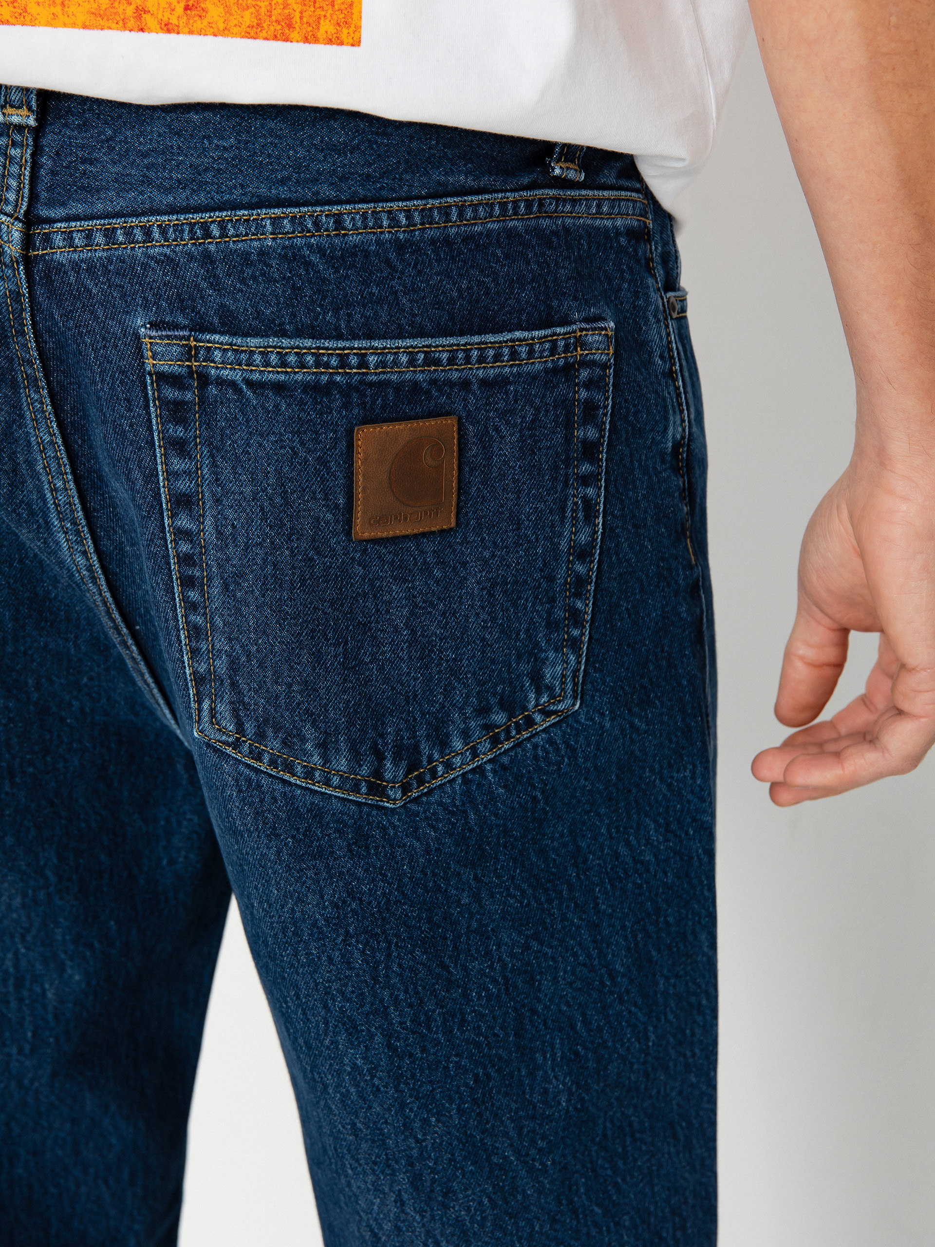 Carhartt WIP Pants Aaron (blue)