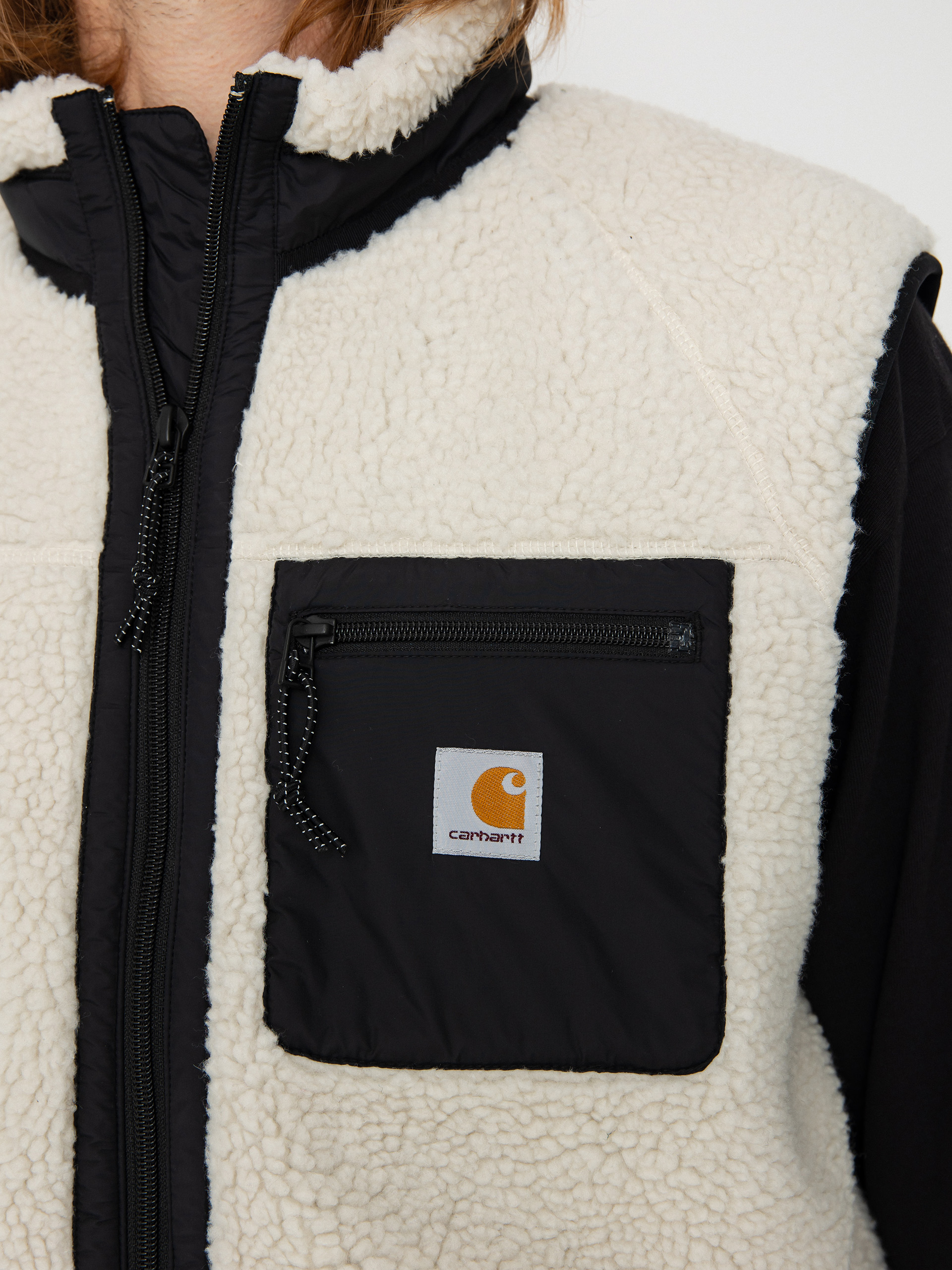 Carhartt WIP Vest Prentis Liner (moonbeam/black)