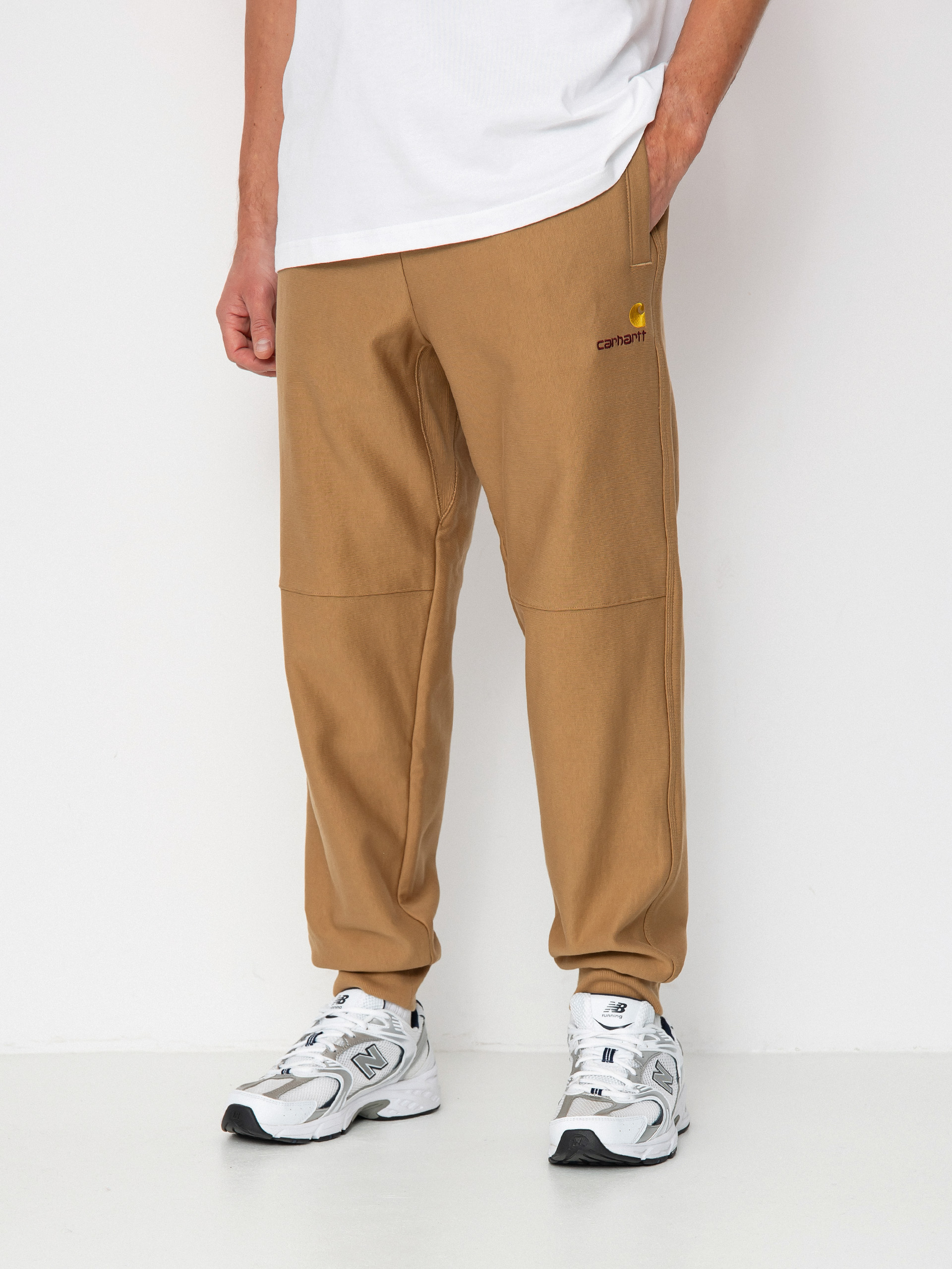 Carhartt WIP Hose American Script Jogging (peanut)