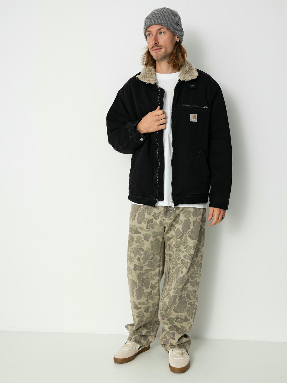 Carhartt WIP Jacke Herald (black/wall)