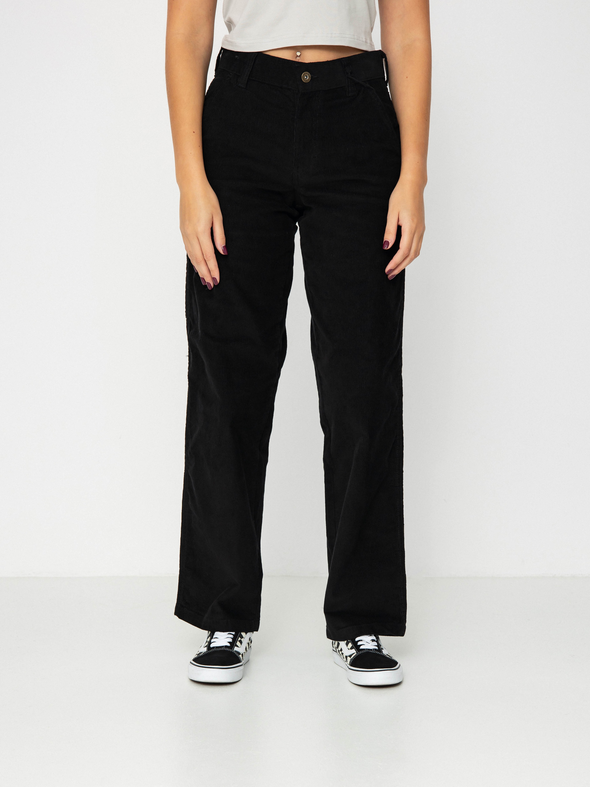 Dickies Hose Corduroy Carpenter Wmn (black)