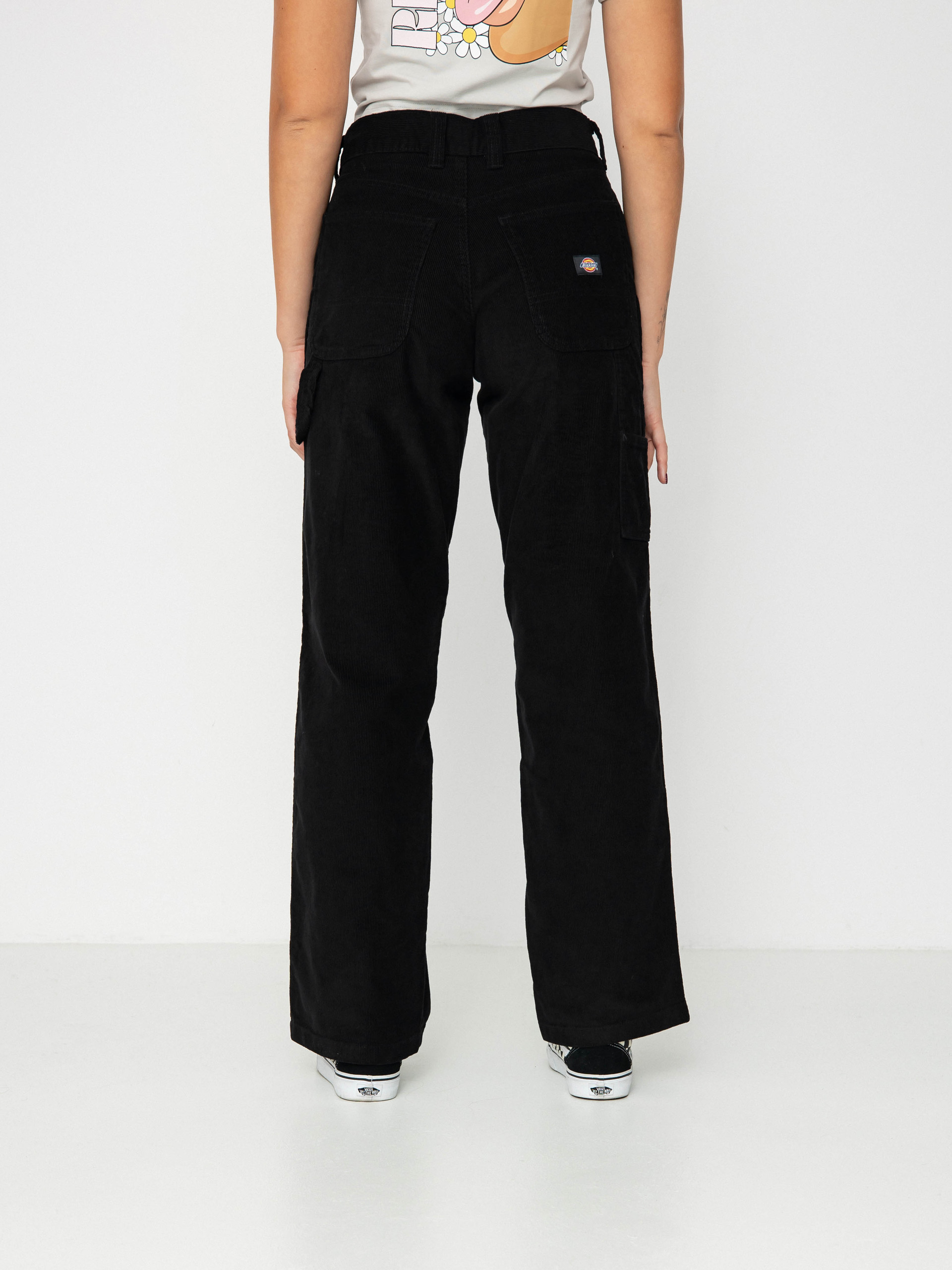 Dickies Hose Corduroy Carpenter Wmn (black)