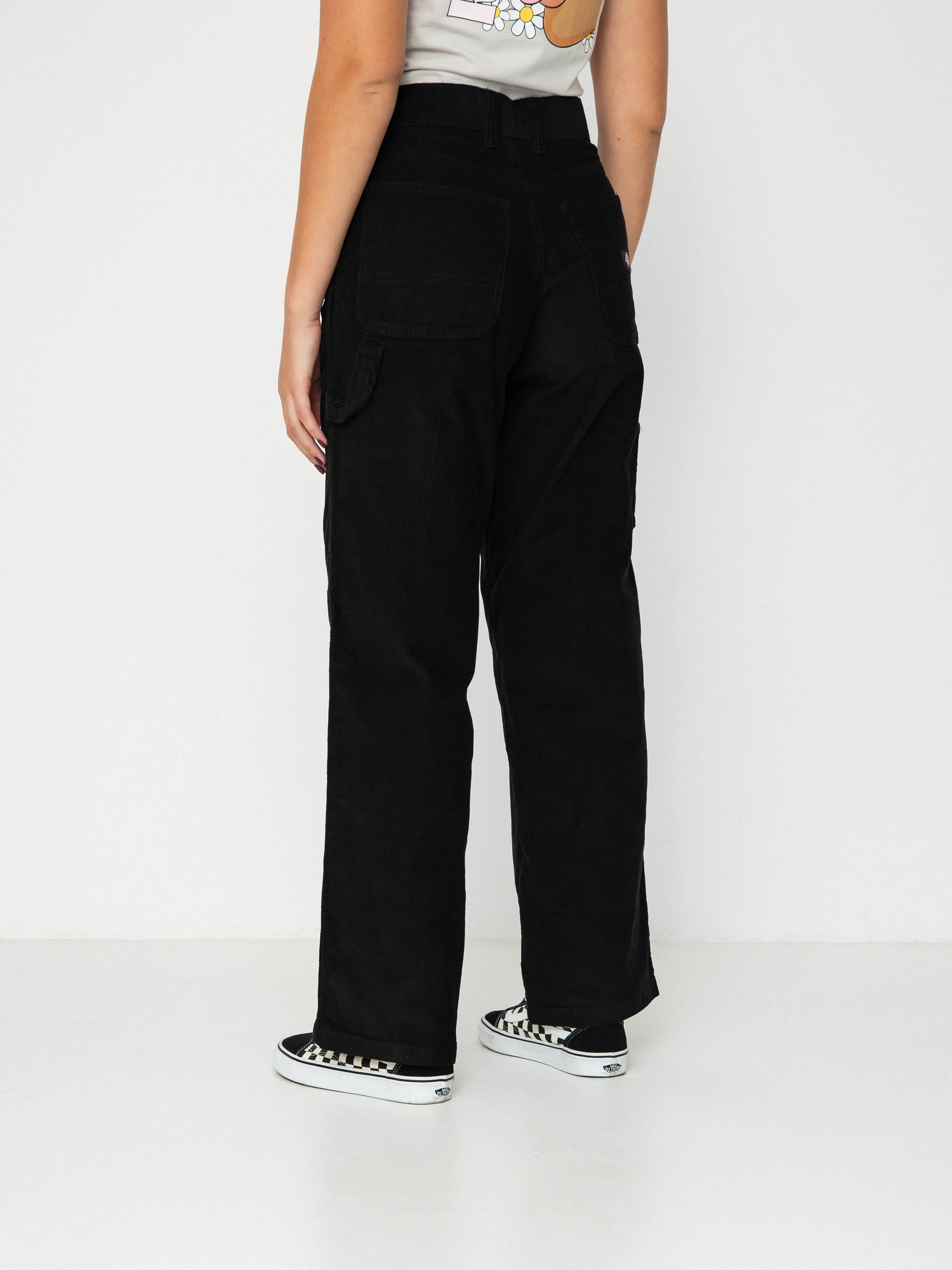 Dickies Pants Corduroy Carpenter Wmn (black)
