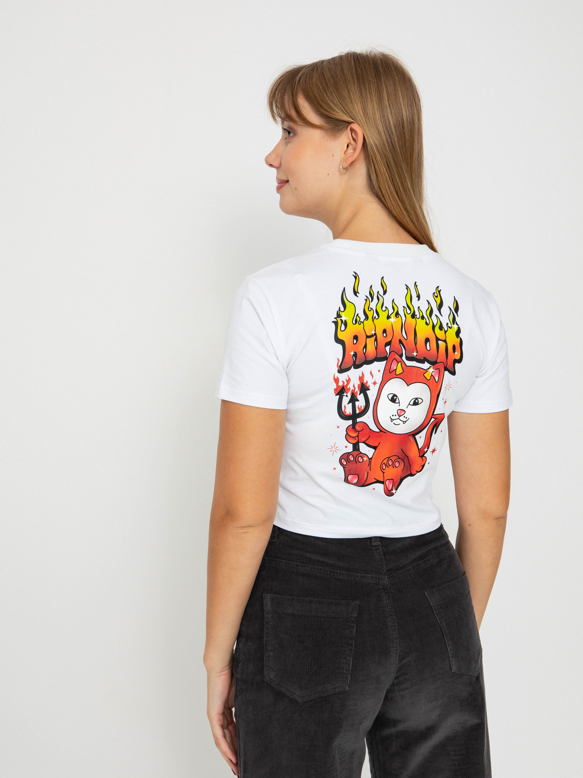 Ripndip Scary Cute L/S T-Shirt Natural Tシャツ Scary Cute Long Sleeve (Natural) – RIPNDIP
