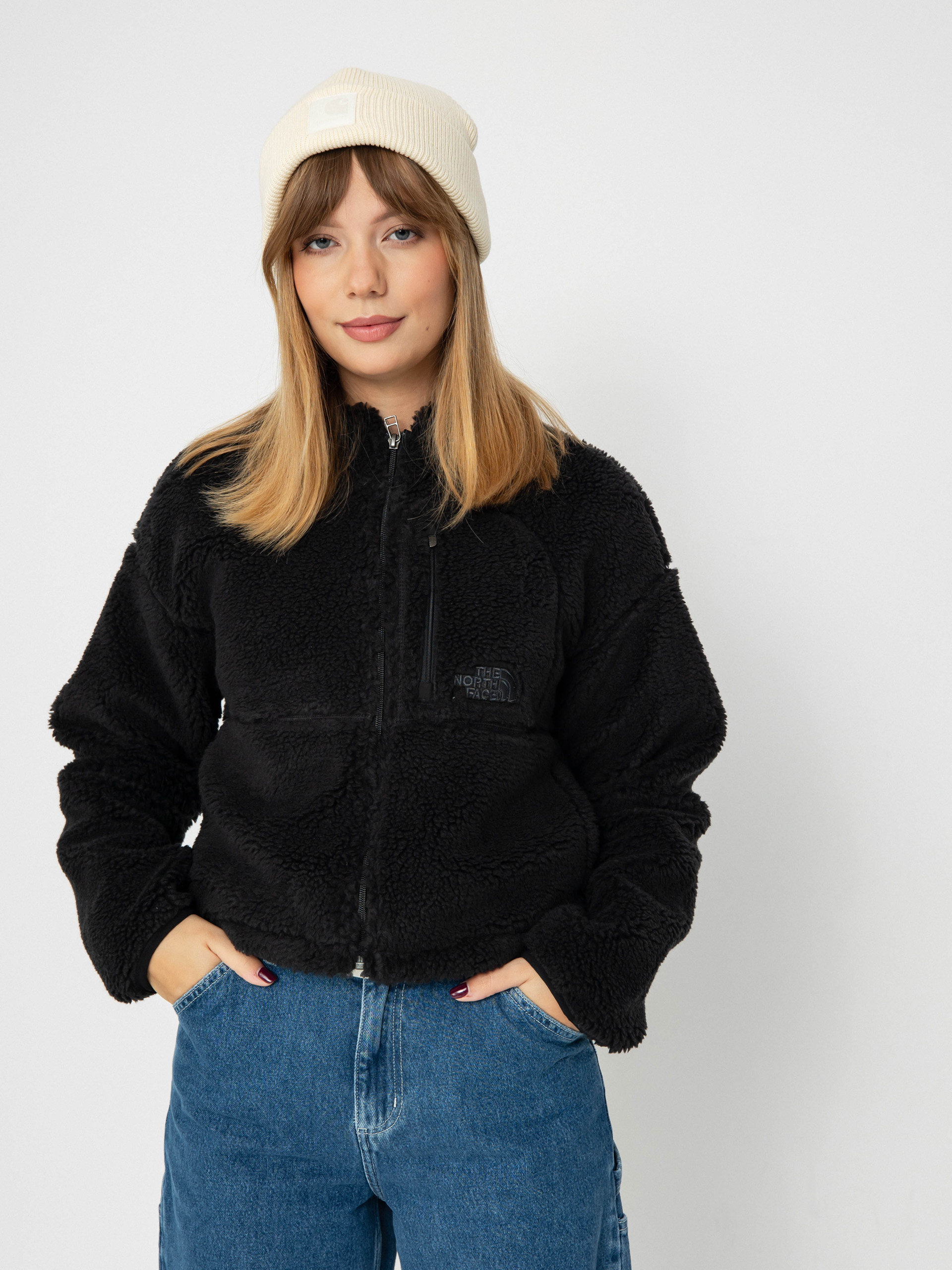 Damen The North Face Jacke Extreme Pile 2 FZ (tnf black)