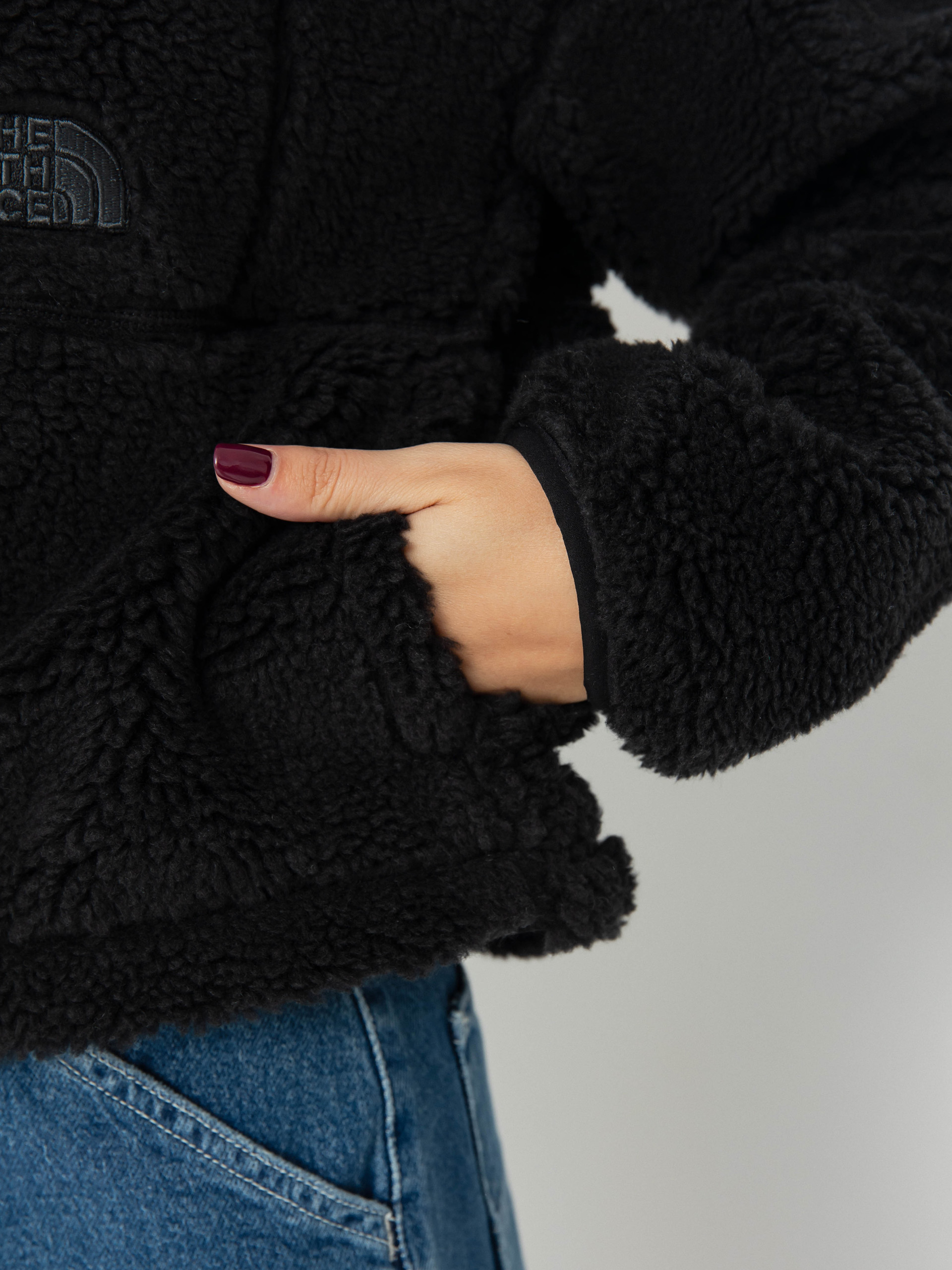 Damen The North Face Jacke Extreme Pile 2 FZ (tnf black)