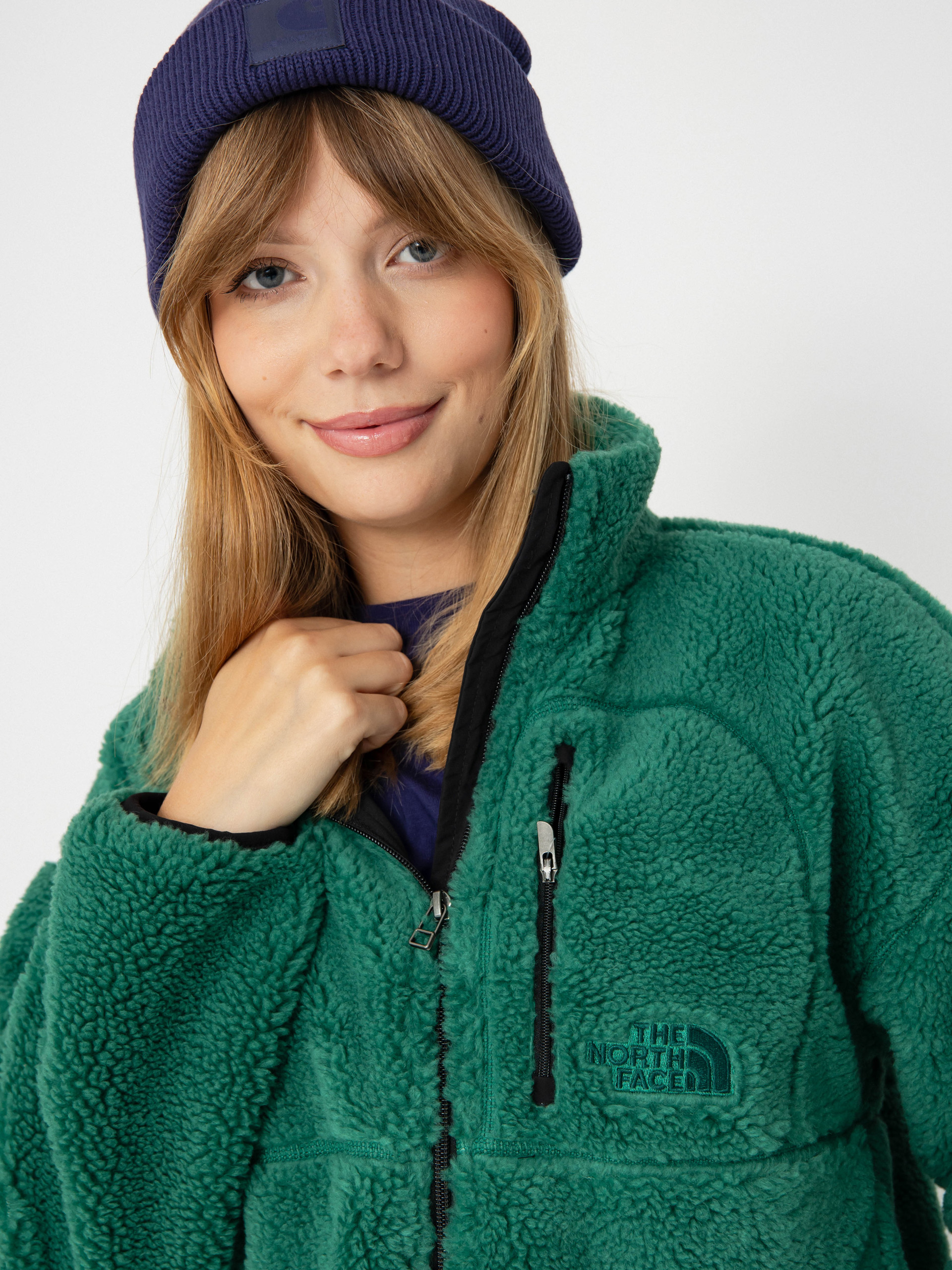 The North Face Jacket Extreme Pile 2 Pullover Wmn - green
