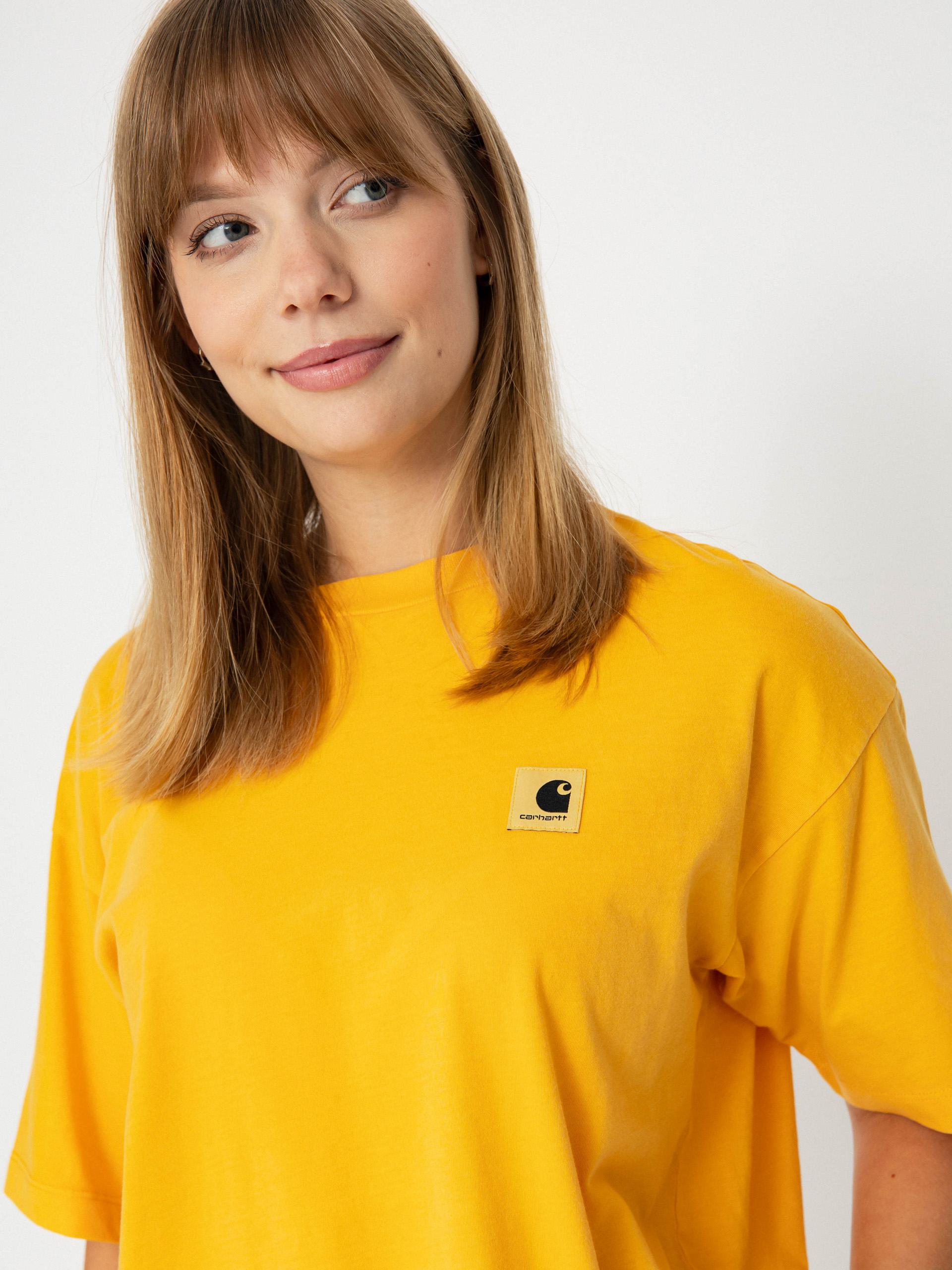 Tシャツ・カットソー CARHARTT WIP 'Nelson' T-shirt Yellow Carhartt WIP nelson t-shirt in yellow | ASOS