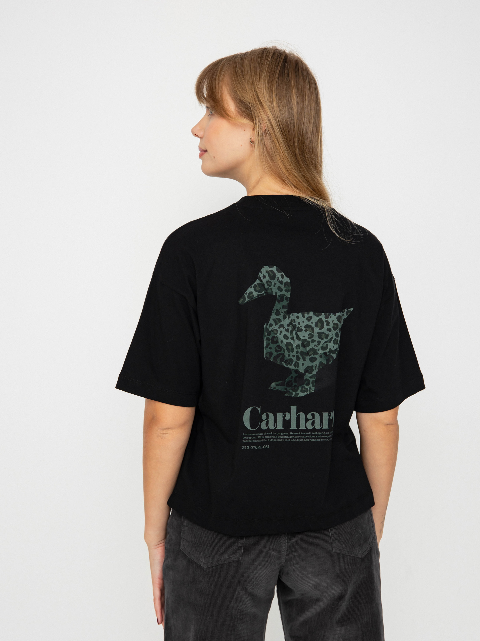 Carhartt WIP Fold Leo Wmn T-Shirt (black)