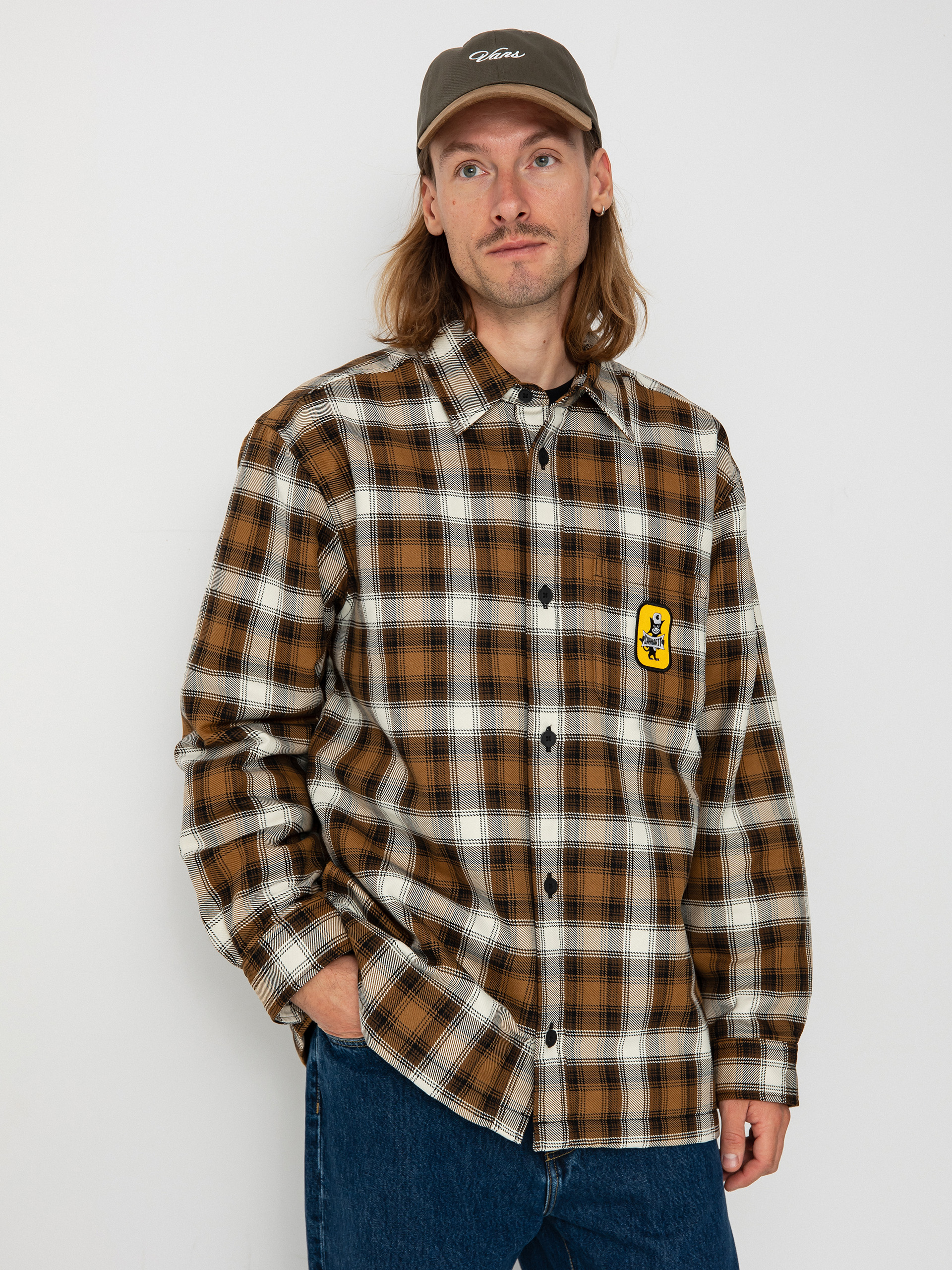 Carhartt WIP Jacket Monahan (monahan check/hamilton brown)