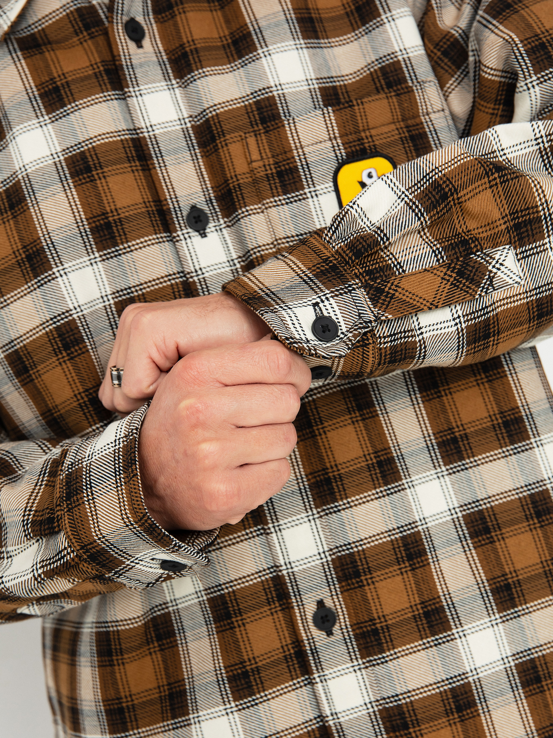 Carhartt WIP Jacke Monahan (monahan check/hamilton brown)