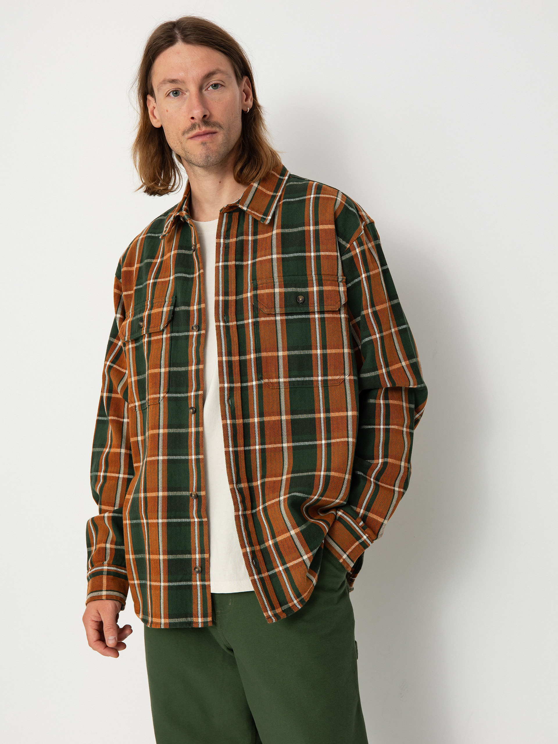 Carhartt WIP Hobart Hemd (hobart check/sycamore tree)