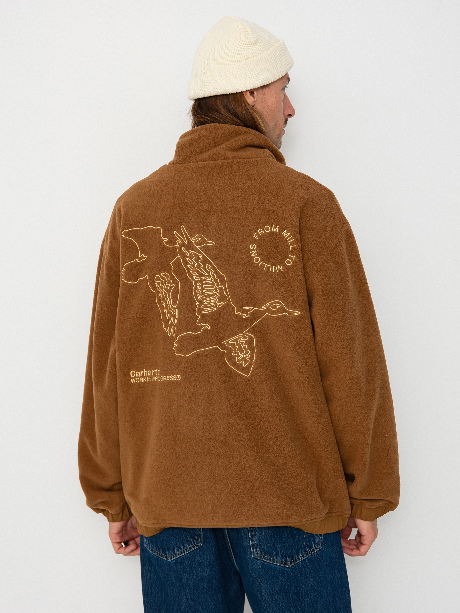 Carhartt WIP Jacket Flying Ducks Liner (hamilton brown)
