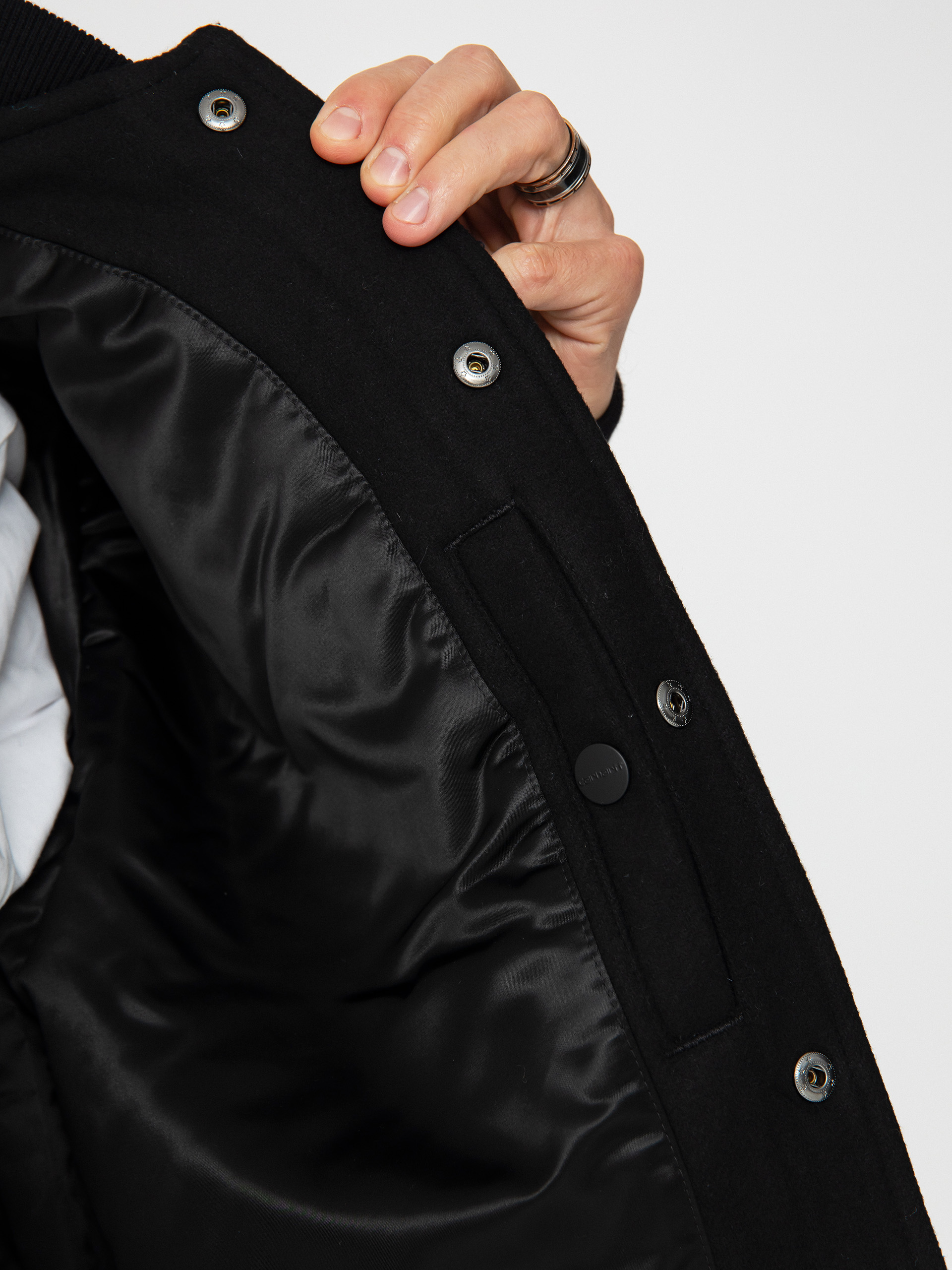 Carhartt WIP Jacket Brown Ducks Bomber (black/black)