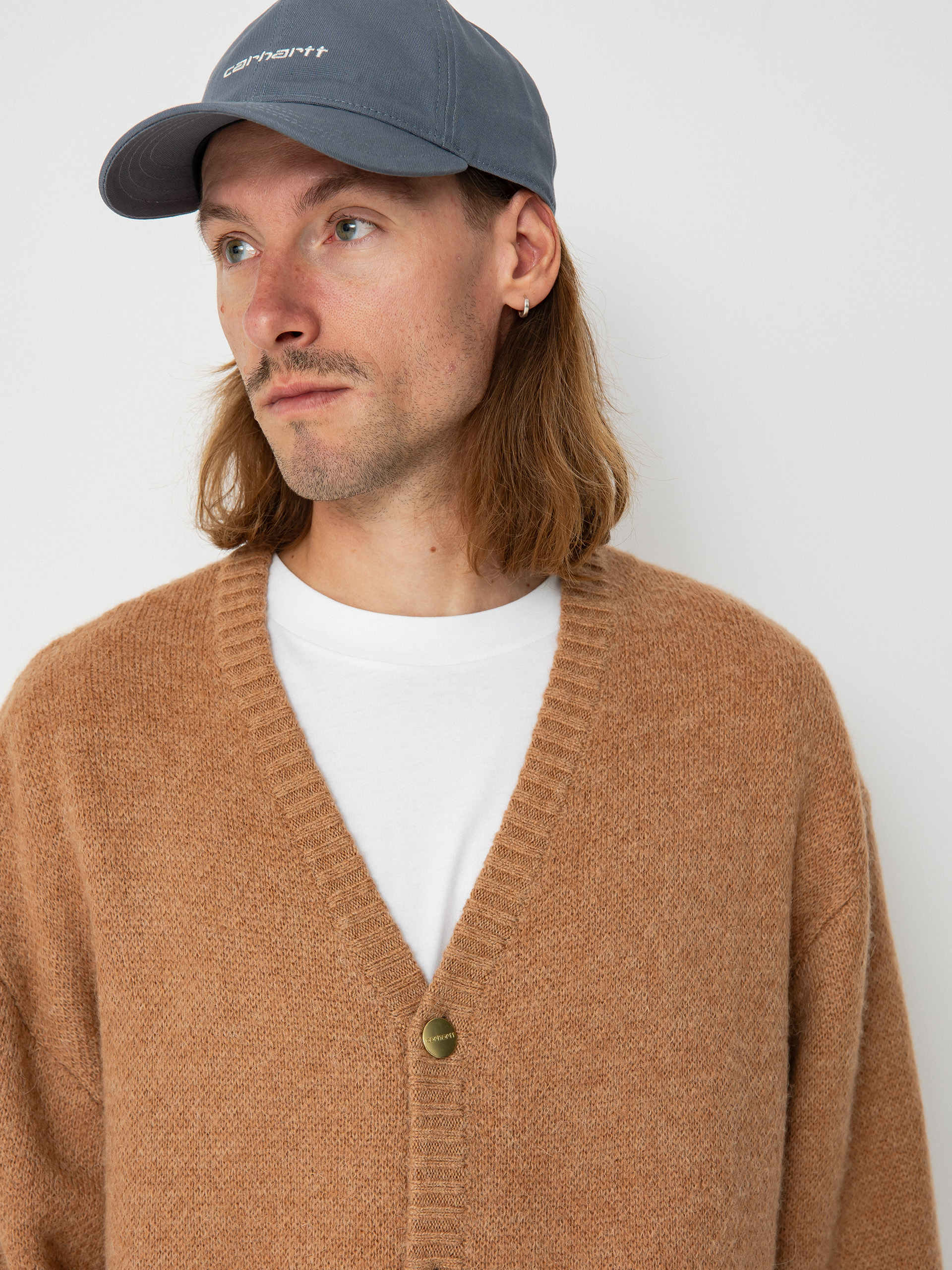 Carhartt WIP Pulli Merton Cardigan (peanut)