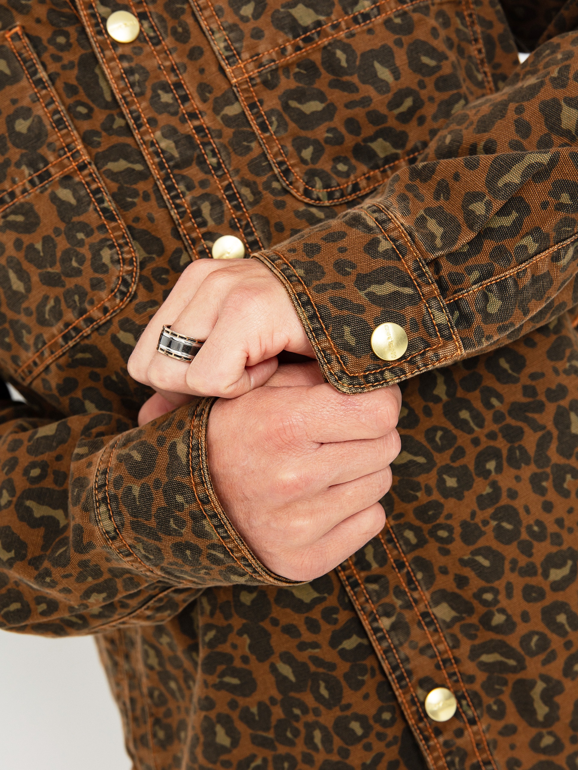 Carhartt WIP Jacke Conro (camo leo/tamarind/tamarind)