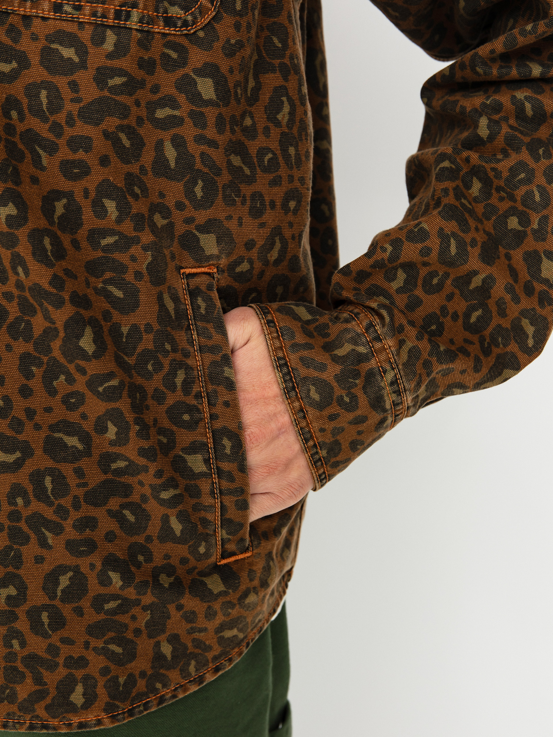 Carhartt WIP Jacke Conro (camo leo/tamarind/tamarind)