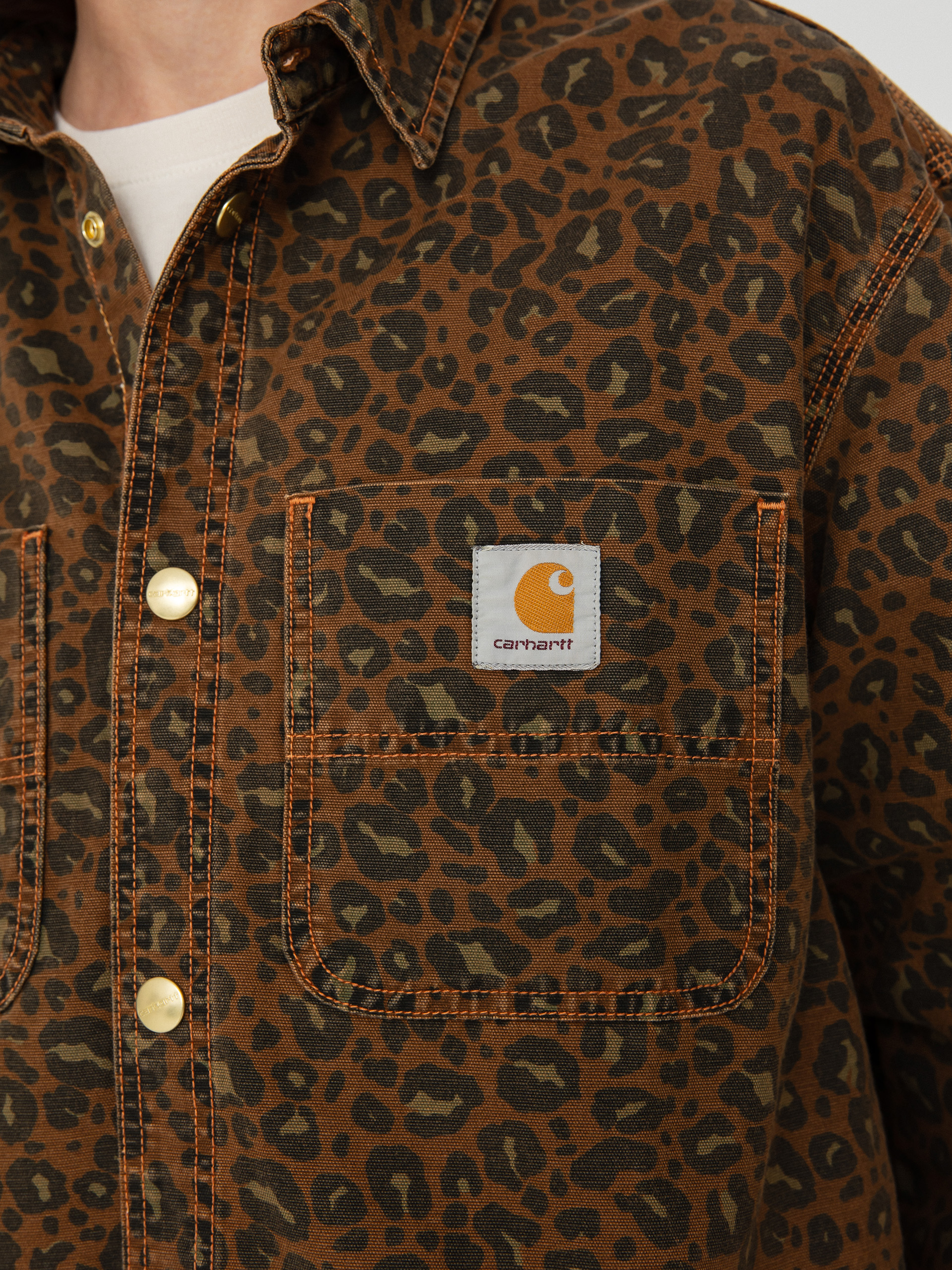 Carhartt WIP Jacke Conro (camo leo/tamarind/tamarind)