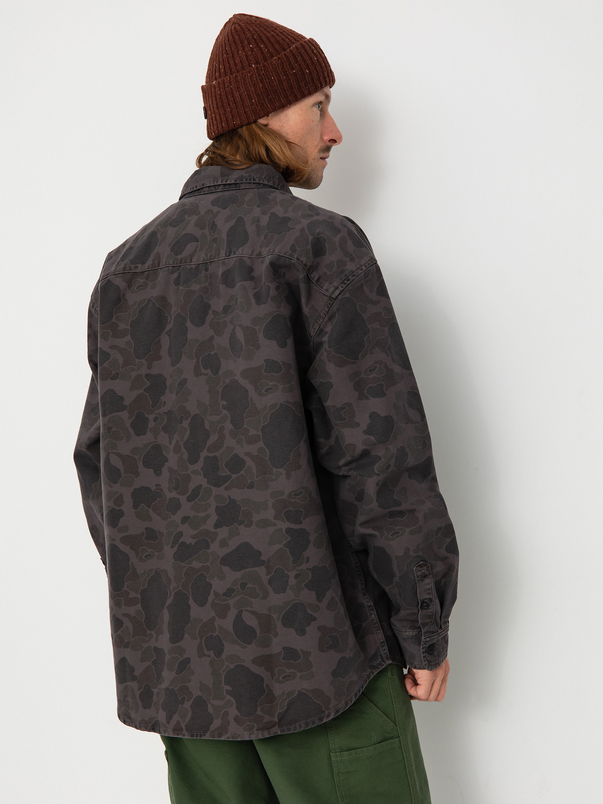 Carhartt WIP Hemd Duck (camo duck/green/graphite)