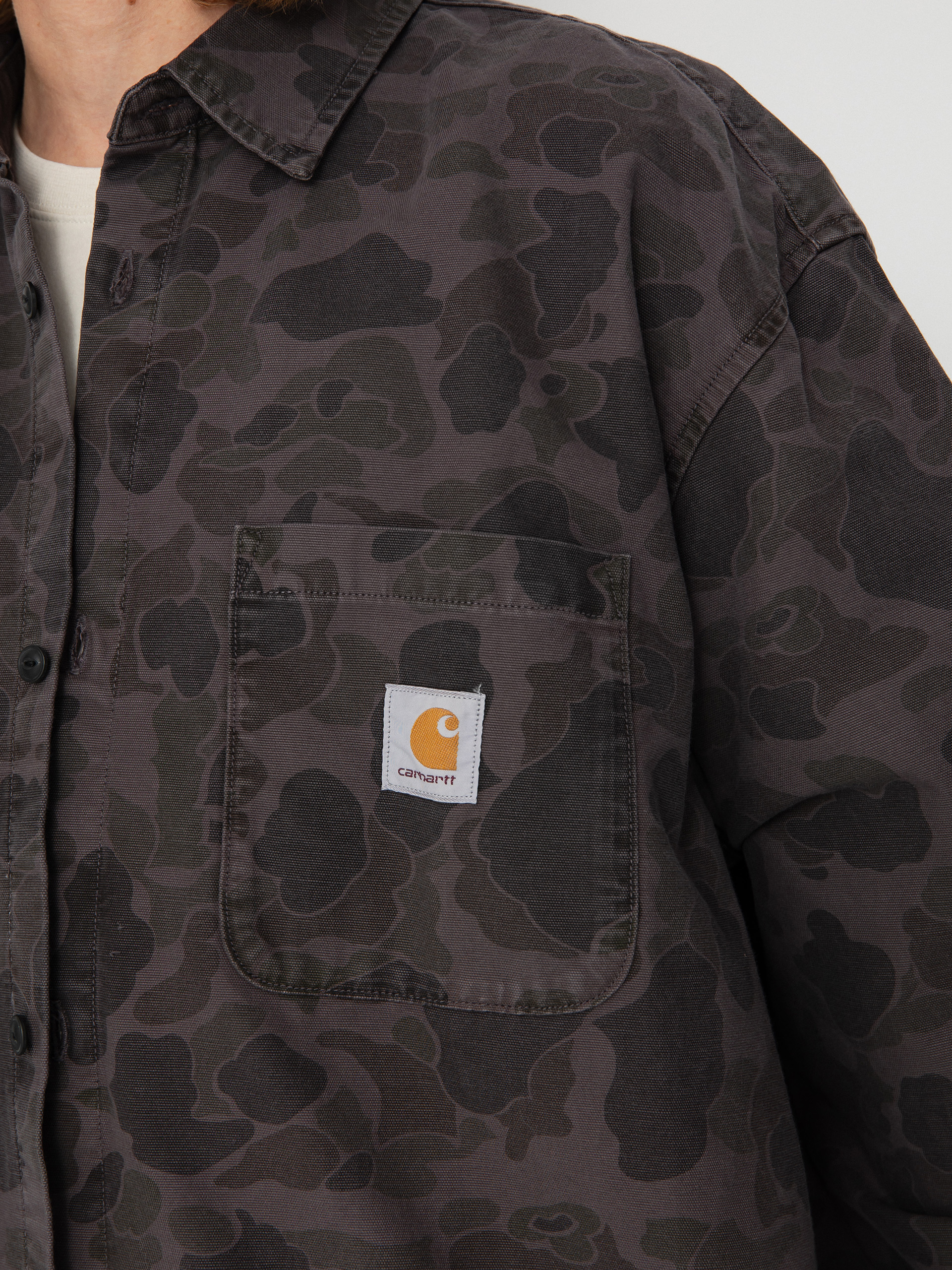 Carhartt WIP Shirt Duck (camo duck/green/graphite)