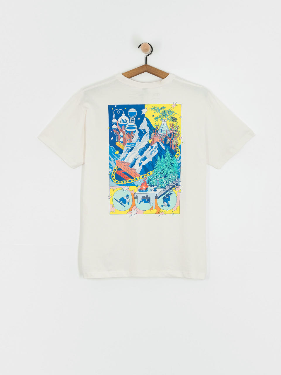 Picture T-Shirt The Blue Print (natural white)