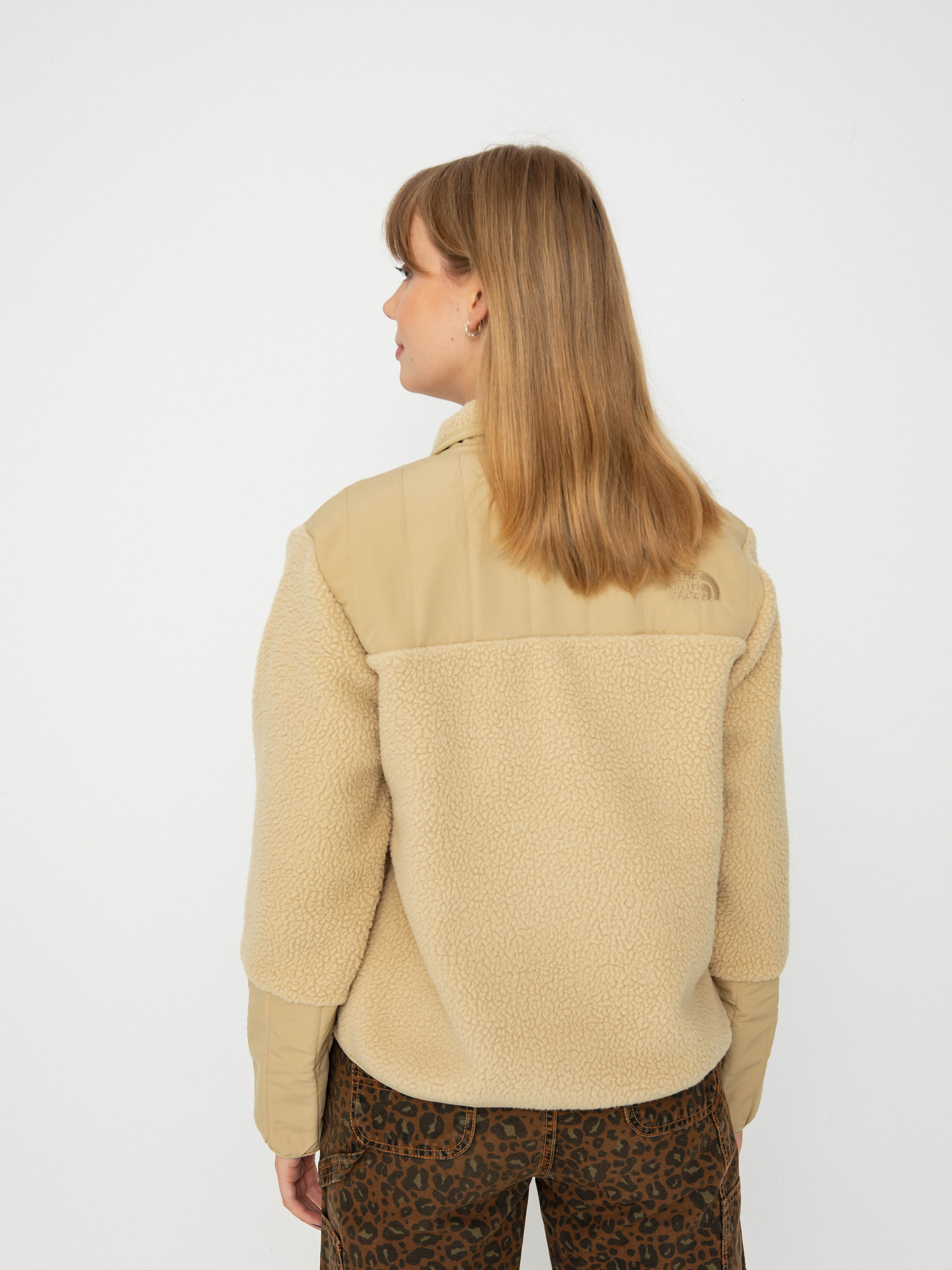 The North Face Fleece Cragmont Fleece 1/4 Snap Wmn - beige (khaki