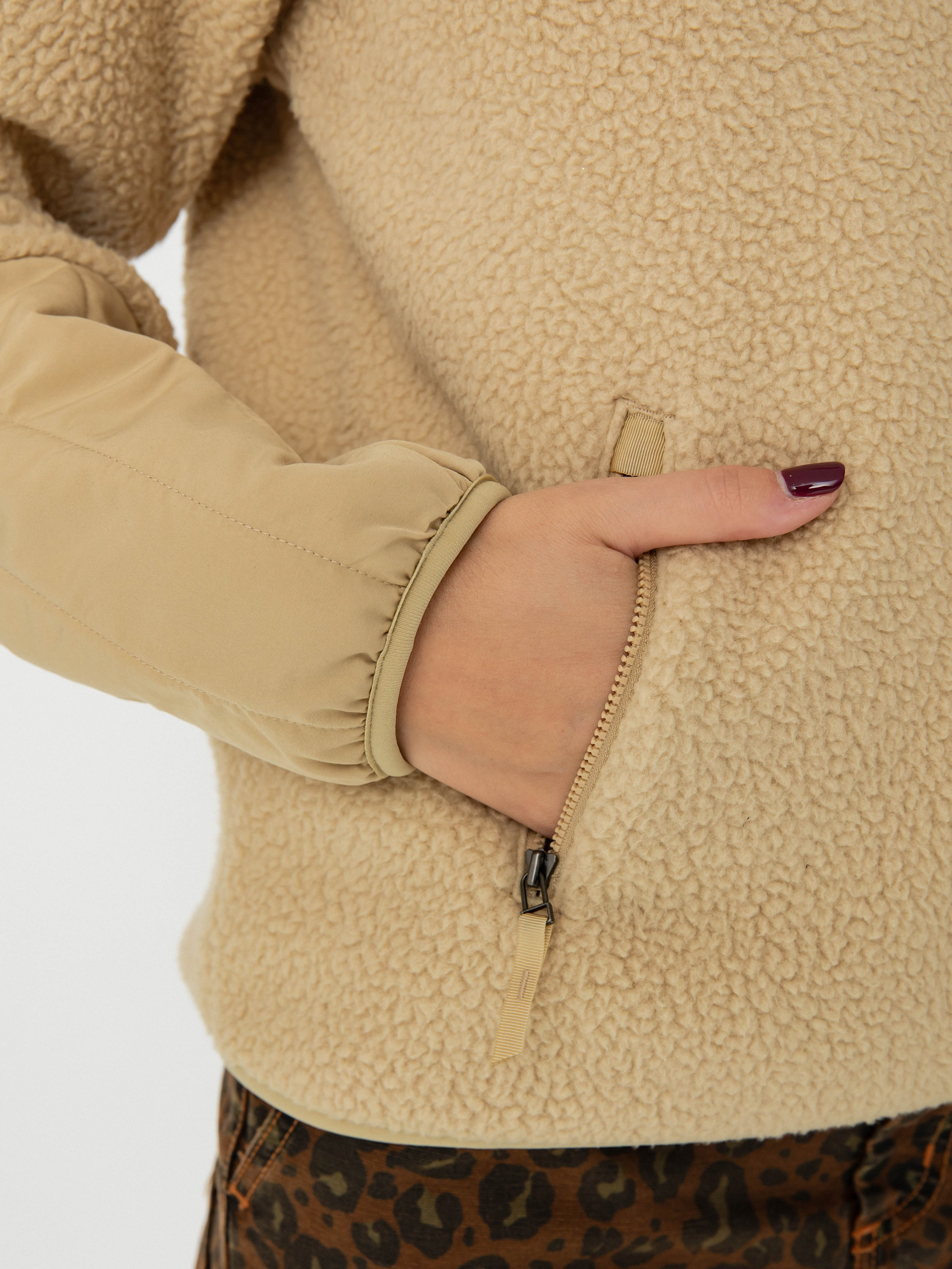 The North Face Fleece Cragmont Fleece 1/4 Snap Wmn - beige (khaki