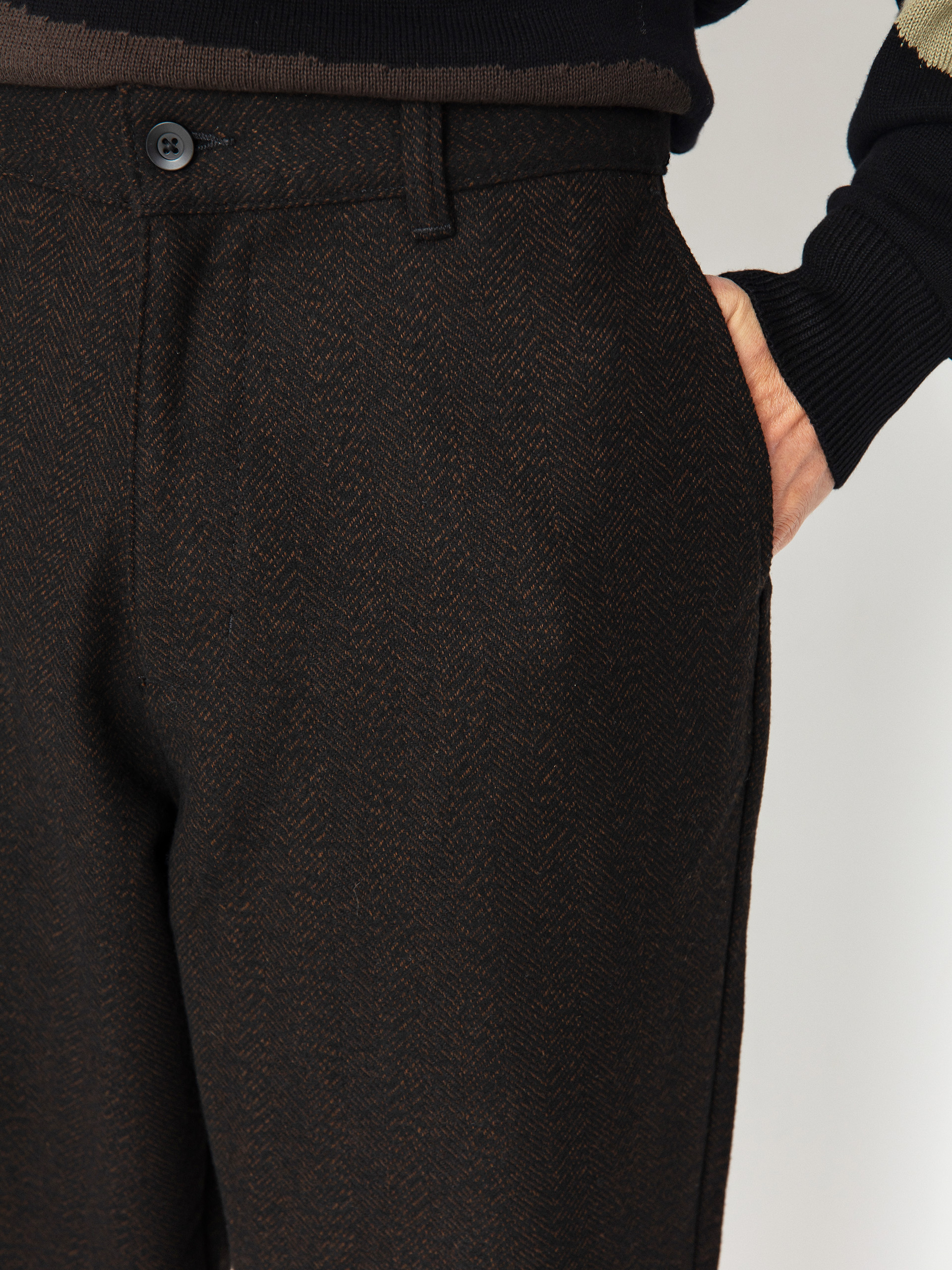 Carhartt WIP Truman Hose (chocolate/black)