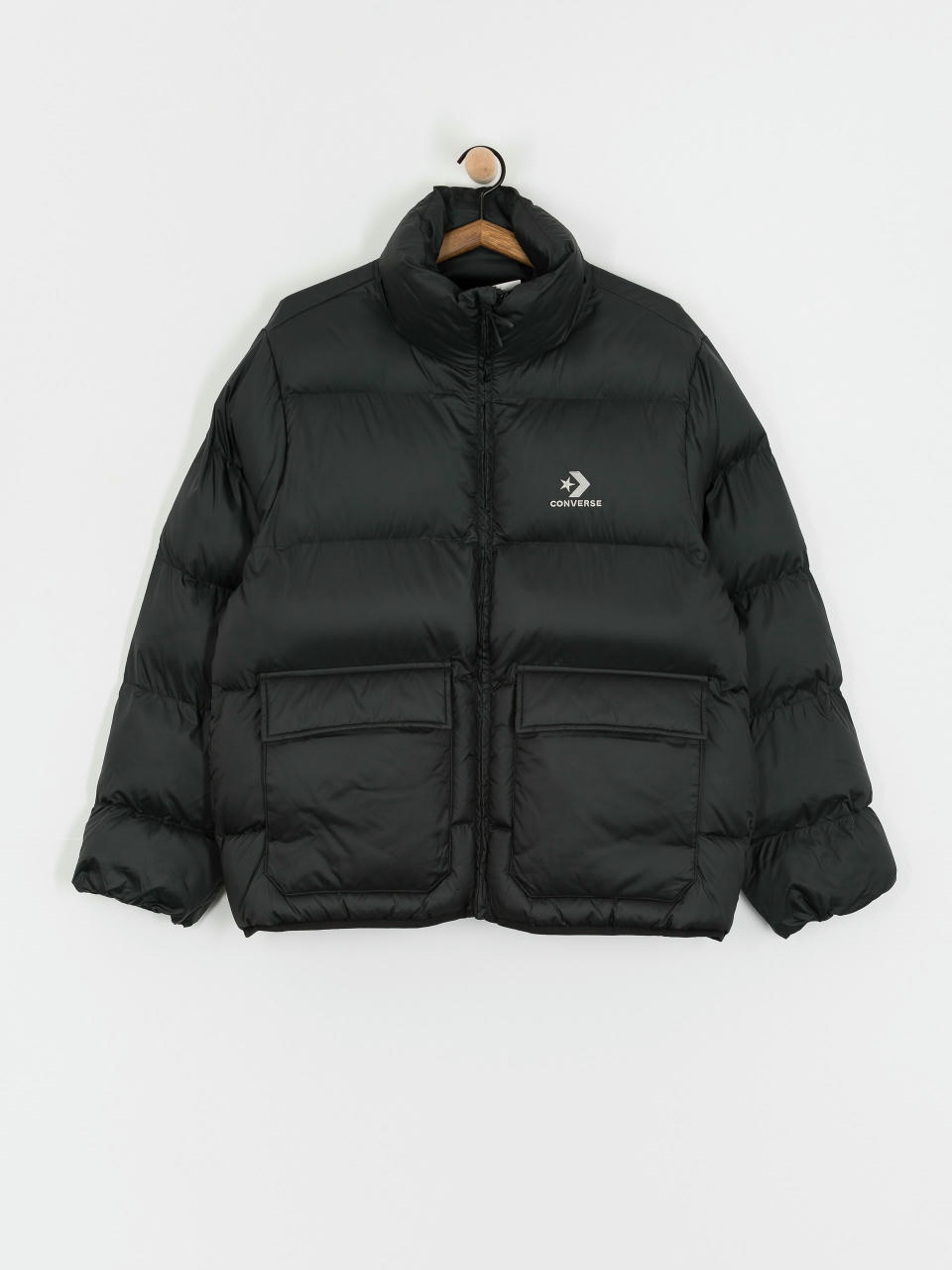 Converse Jacke Patch Pocket Puffer (converse black)