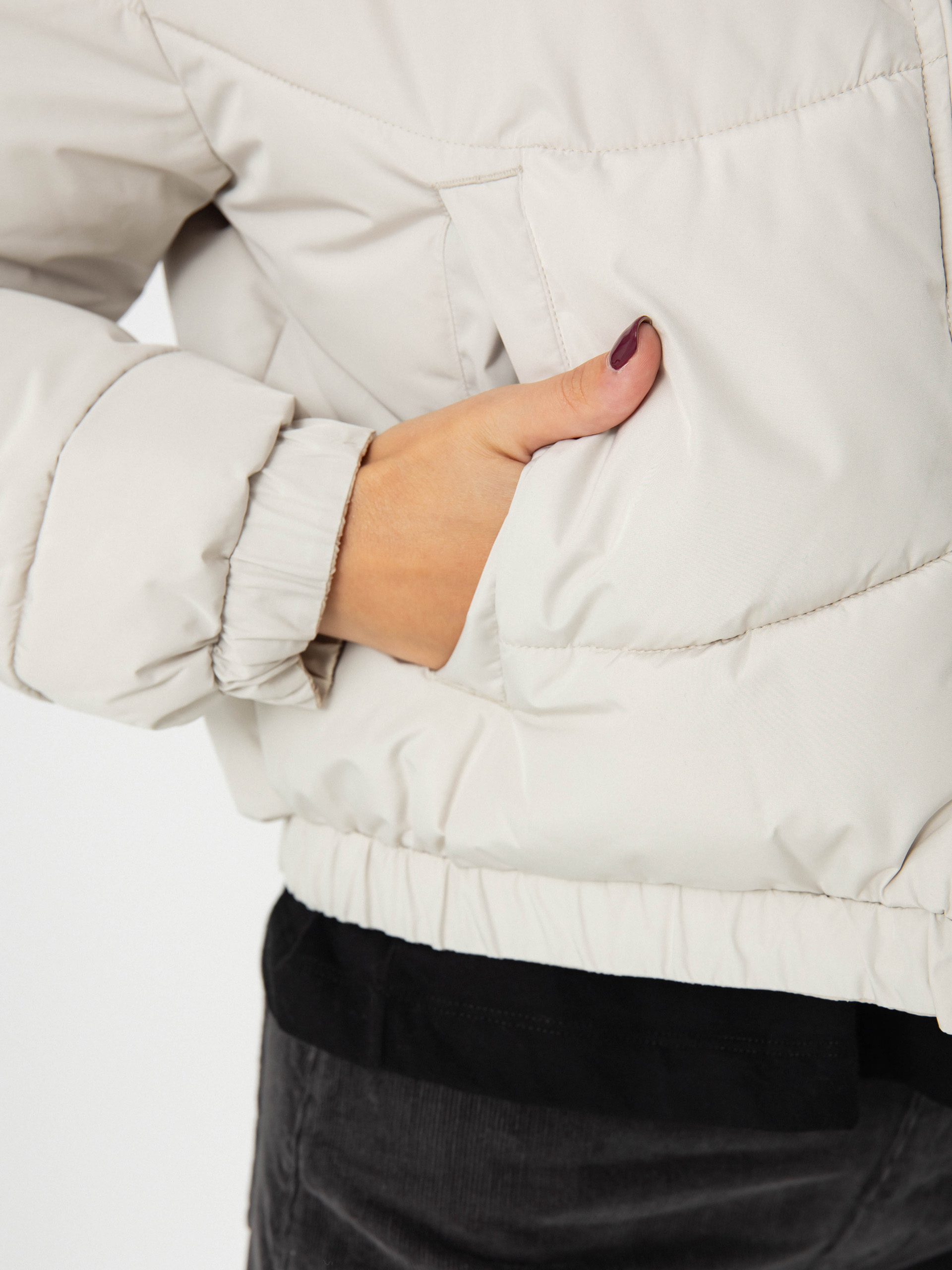 Iriedaily Jacke Paddy Short Wmn (chalk)