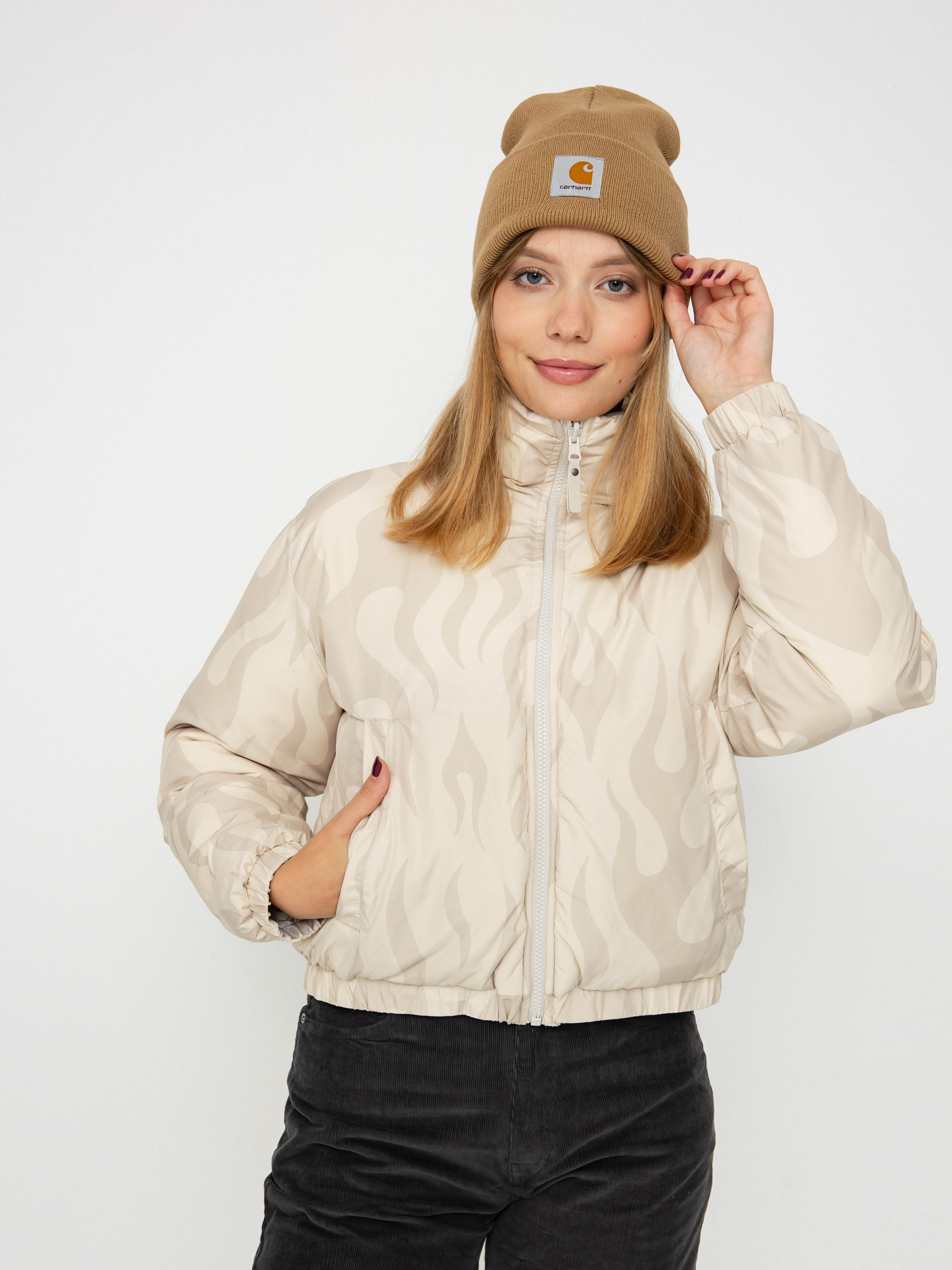 Iriedaily Jacke Paddy Short Wmn (chalk)