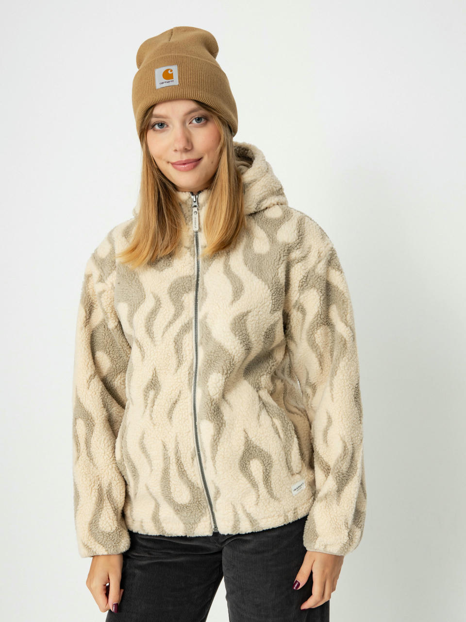 Iriedaily Jacke Pat Teddy Wmn (beige)