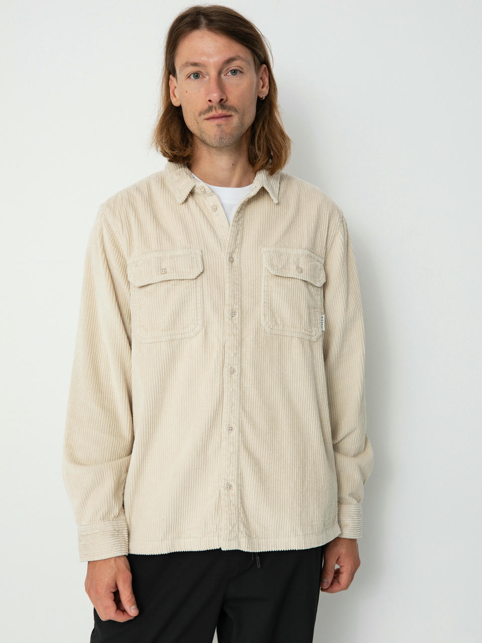 Iriedaily Bubble Cord Shirt (ecru)