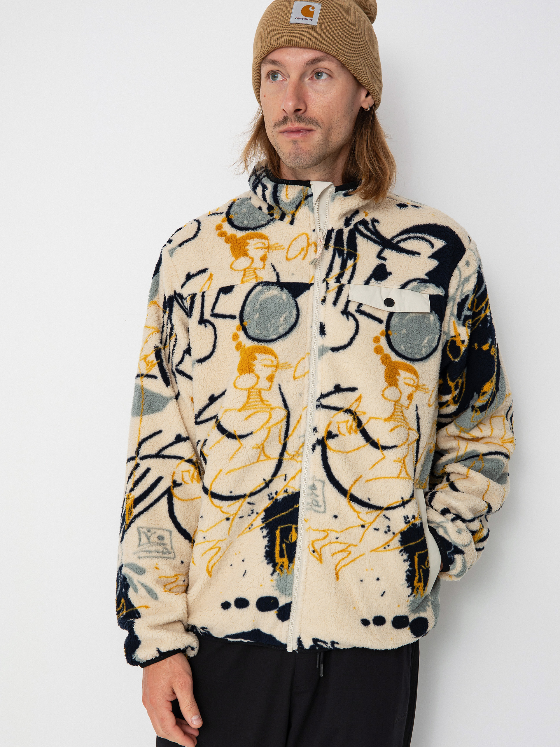 Iriedaily Jacket Insaneia - multicolor (ecru)