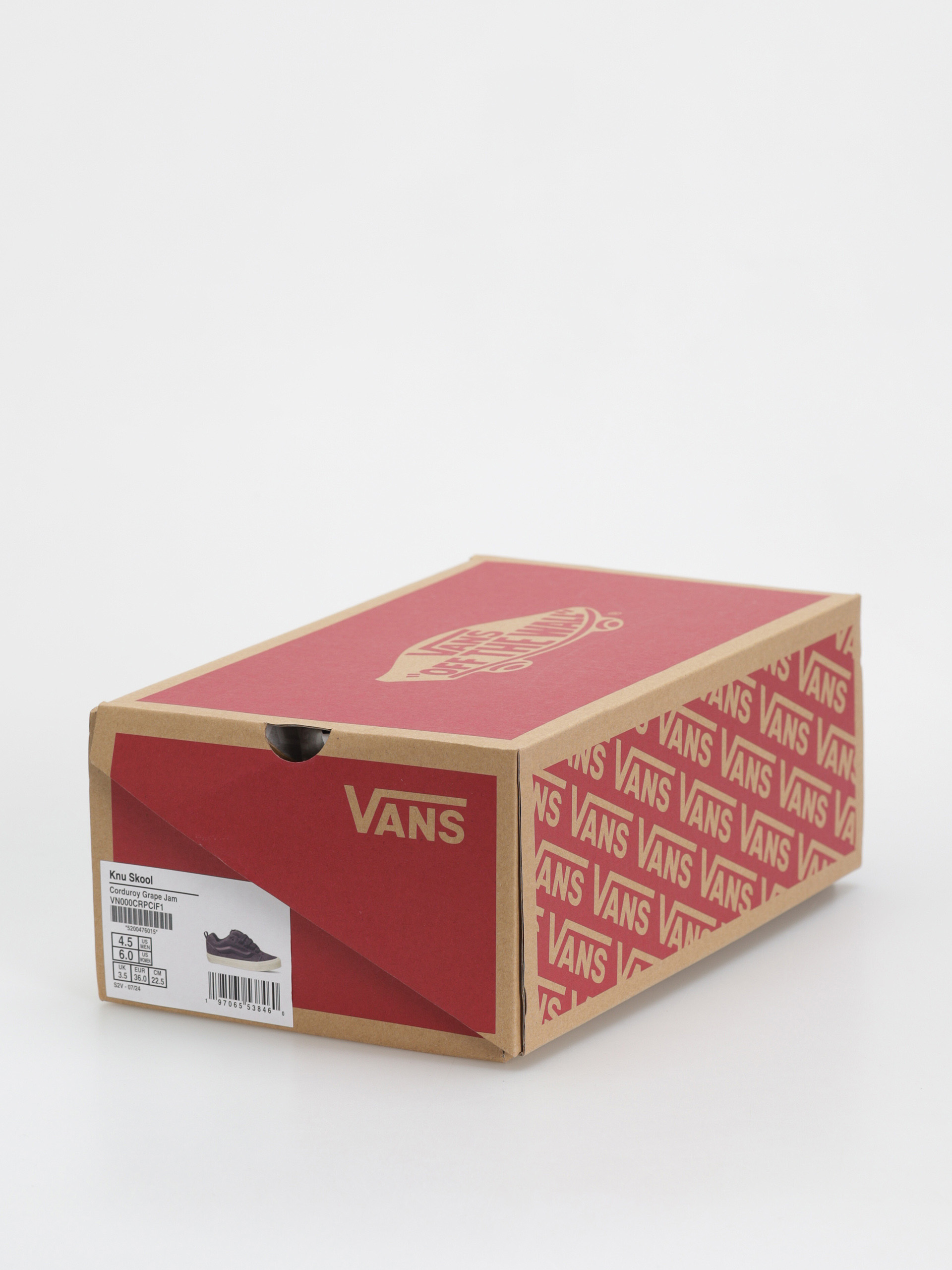 Vans Knu Skool Schuhe (corduroy grape jam)