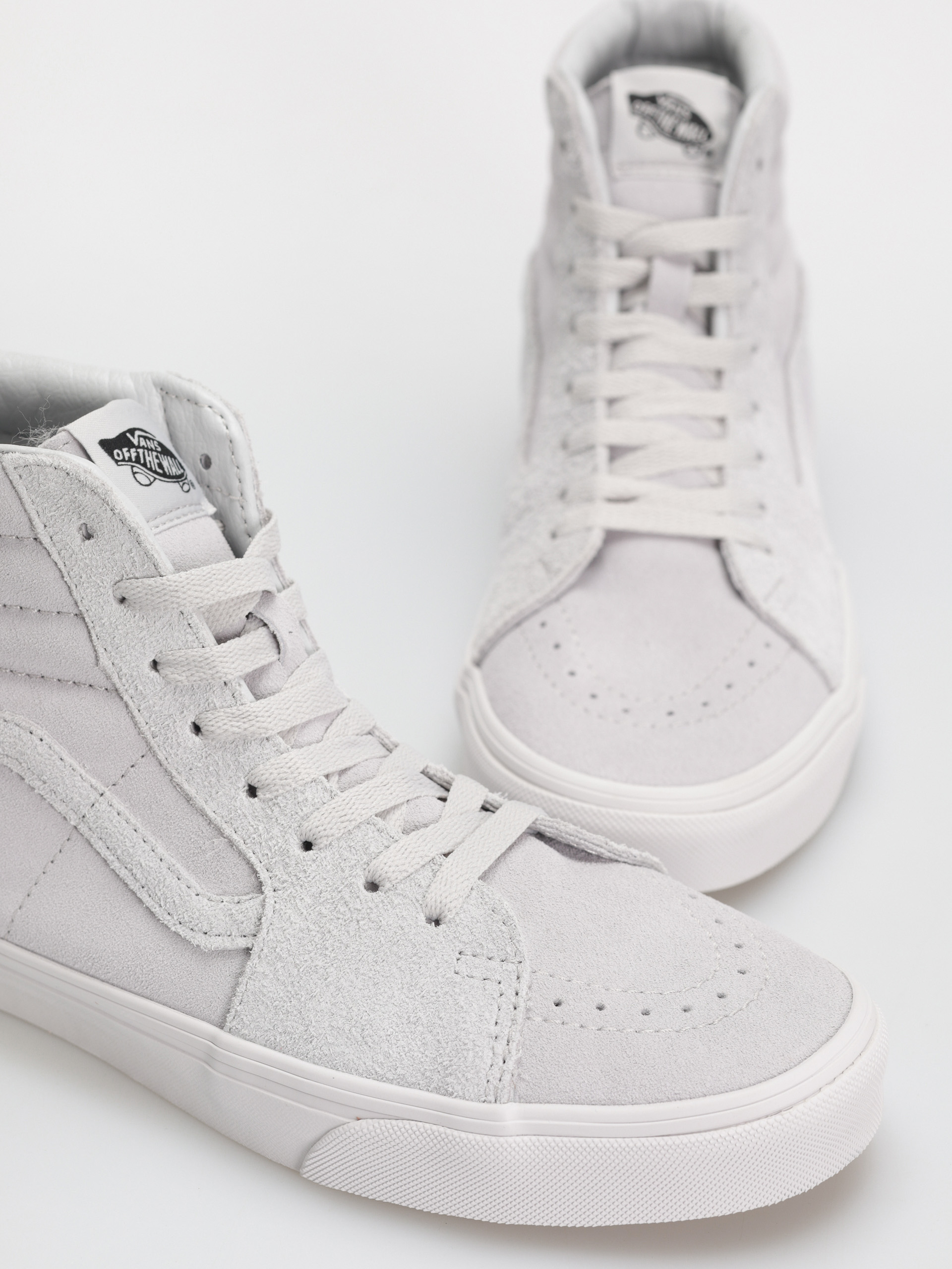 Vans Sk8 Hi Shoes (suede mix lunar rock)