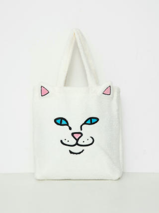 RipNDip Lord Nermal Fluffy Bag (white)