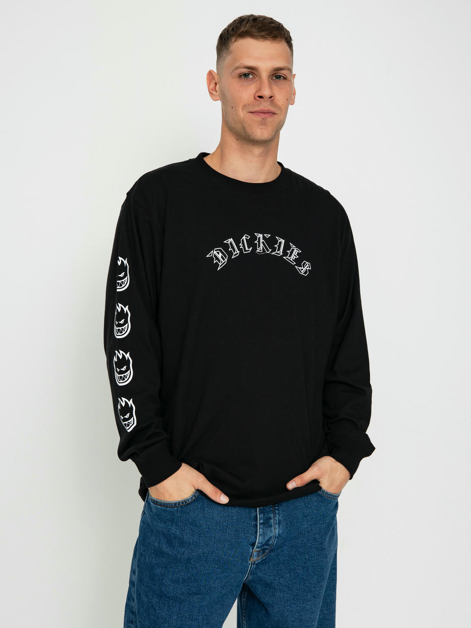 Dickies Longsleeve X Spitfire Long Sleeve (black)