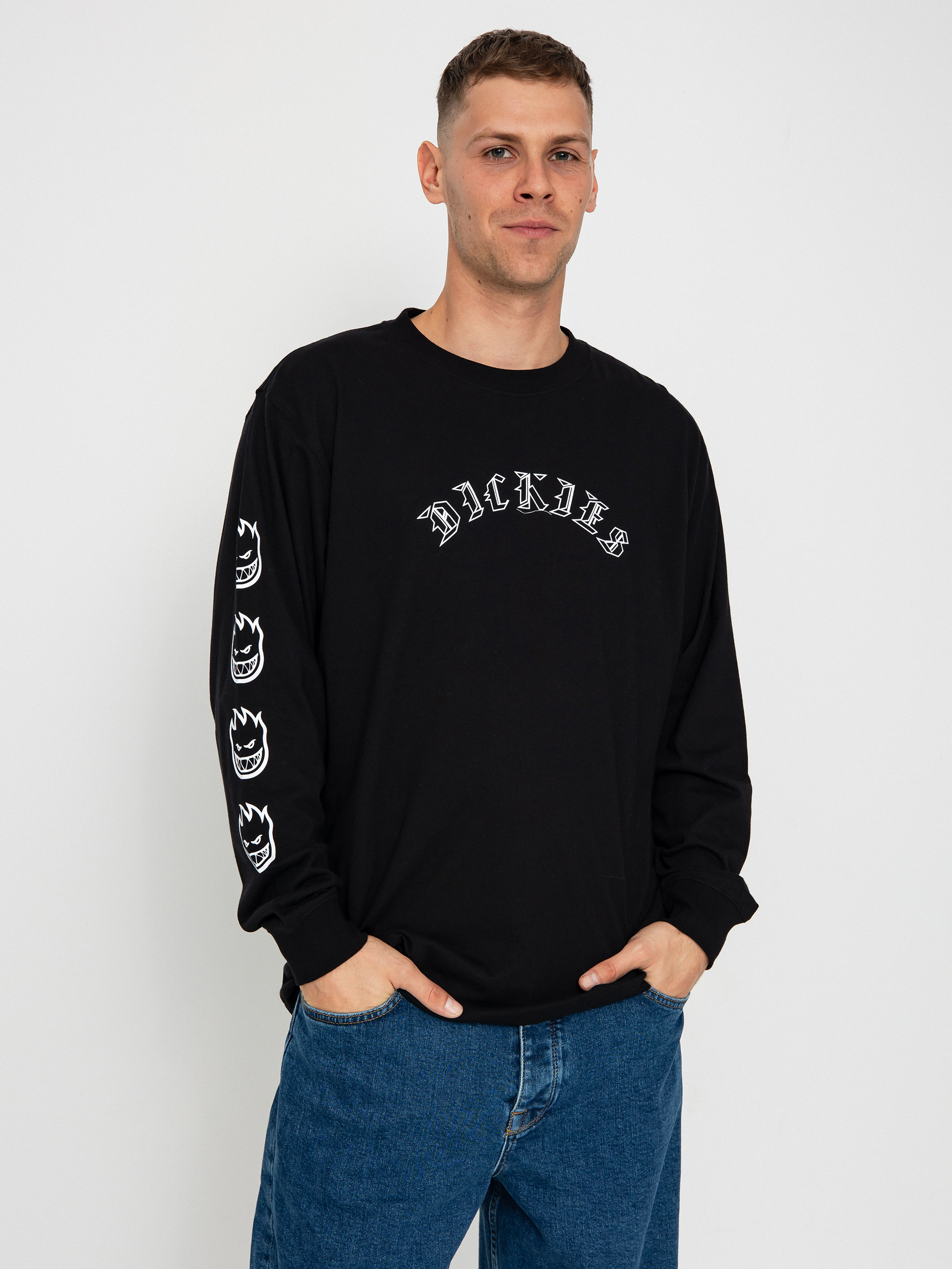 Dickies Longsleeve X Spitfire Long Sleeve (black)