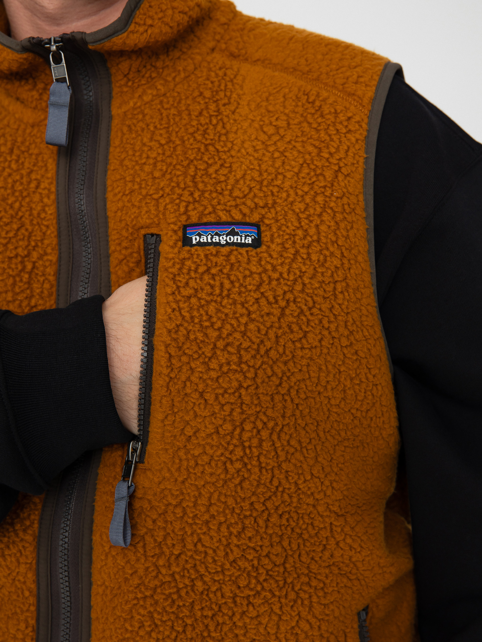 Patagonia Retro Pile Vest Vest brown (shelter brown)