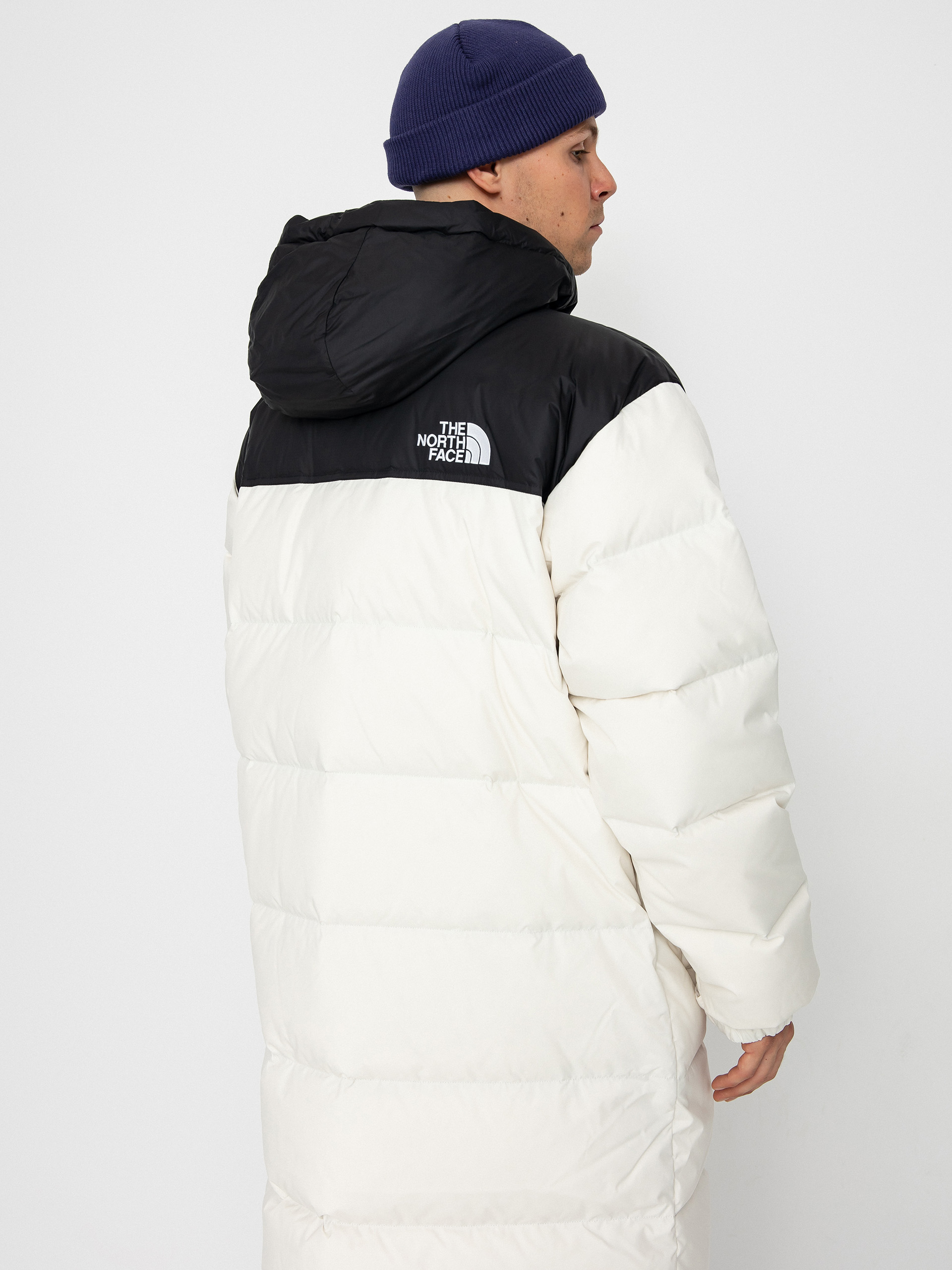 The North Face Jacke Nuptse Parka (white dune/tnf black)