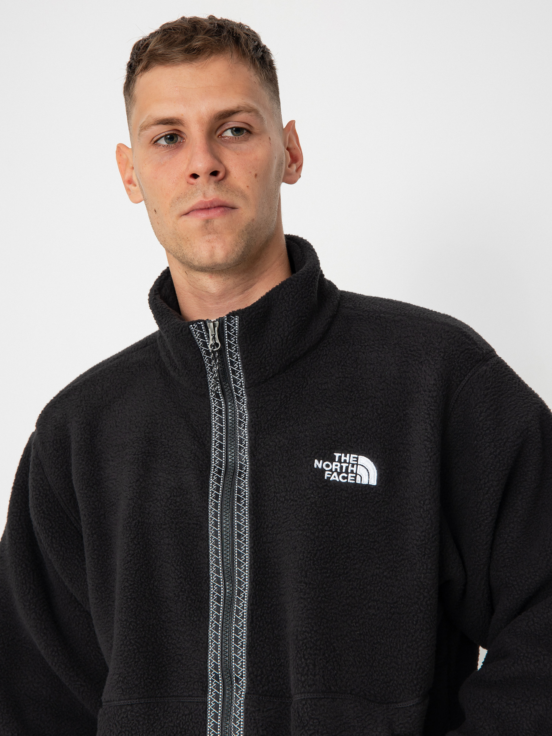 Mens The North Face Fleece  Tnf Fleeski FZ (tnf black)