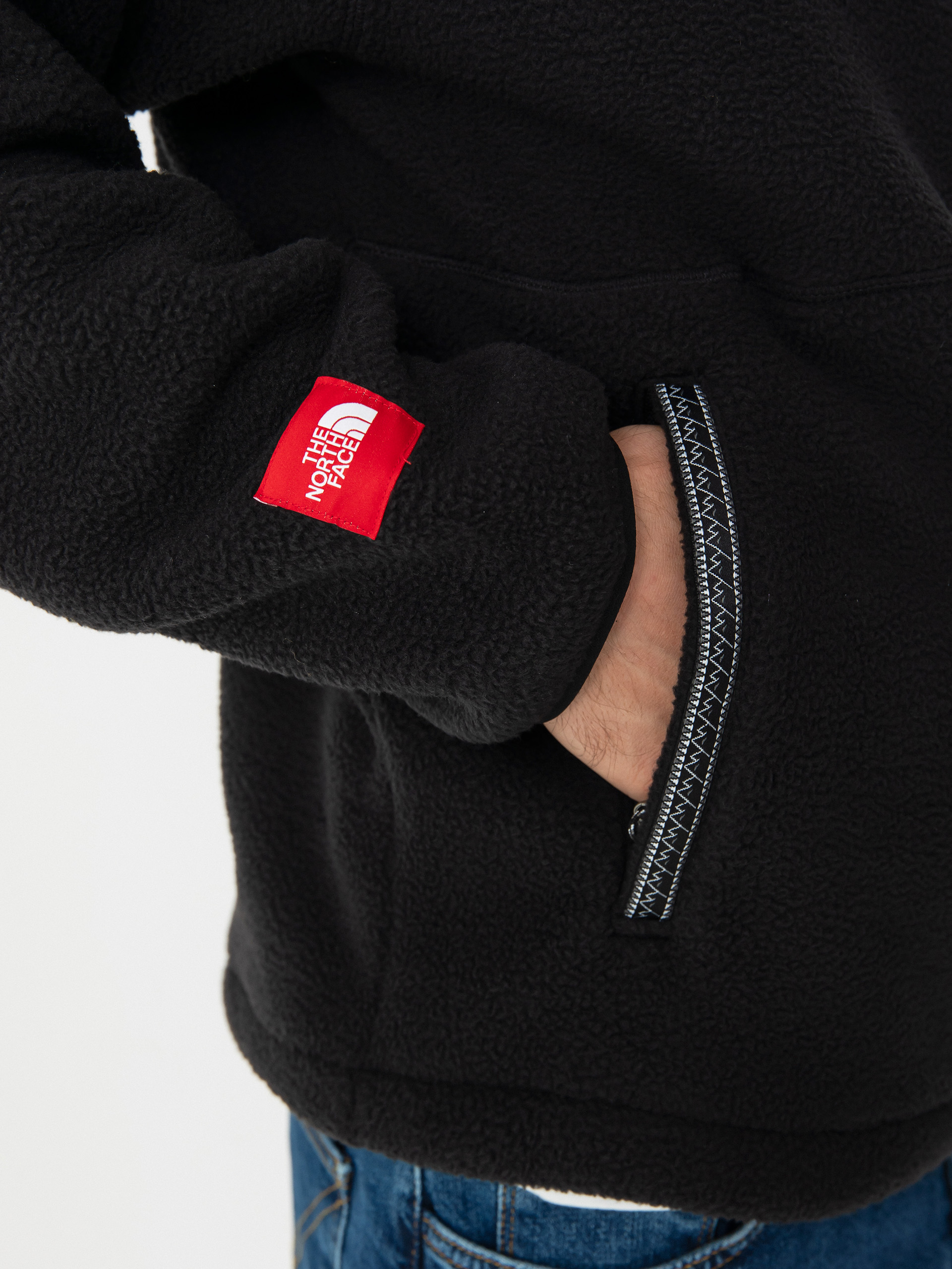 Mens The North Face Fleece  Tnf Fleeski FZ (tnf black)