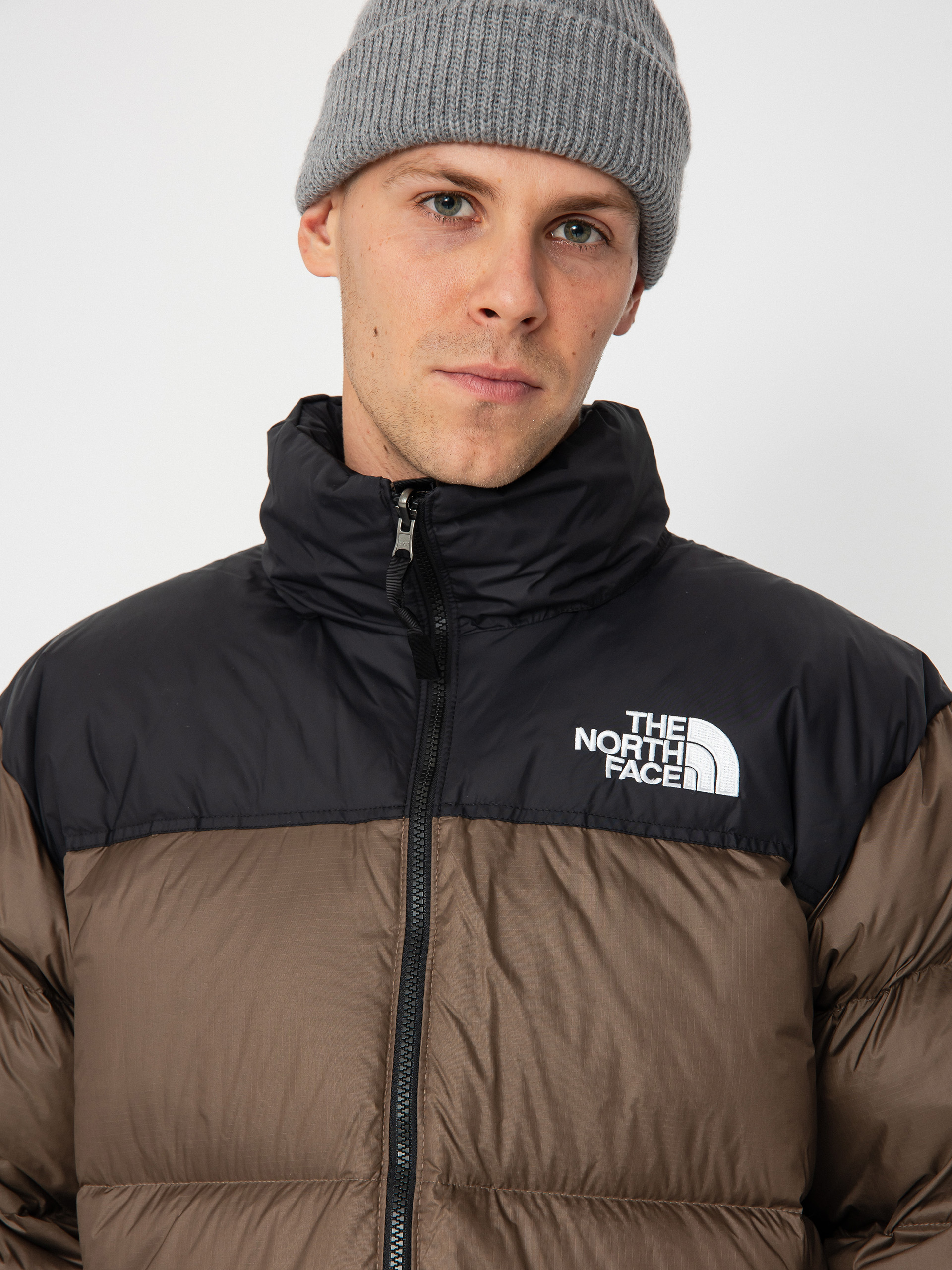 Nuptse Braun North Face 700 GrÃ¼n Brown North Face Braun Jacke